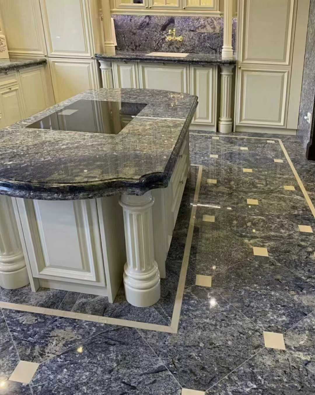 azul bahia granite countertops​