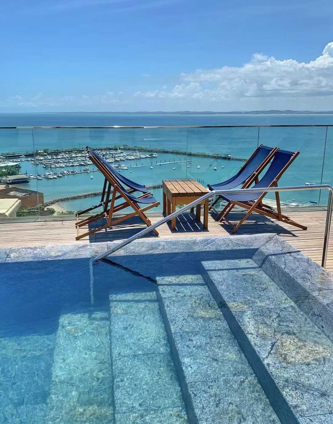 azul bahia granite swimming pool