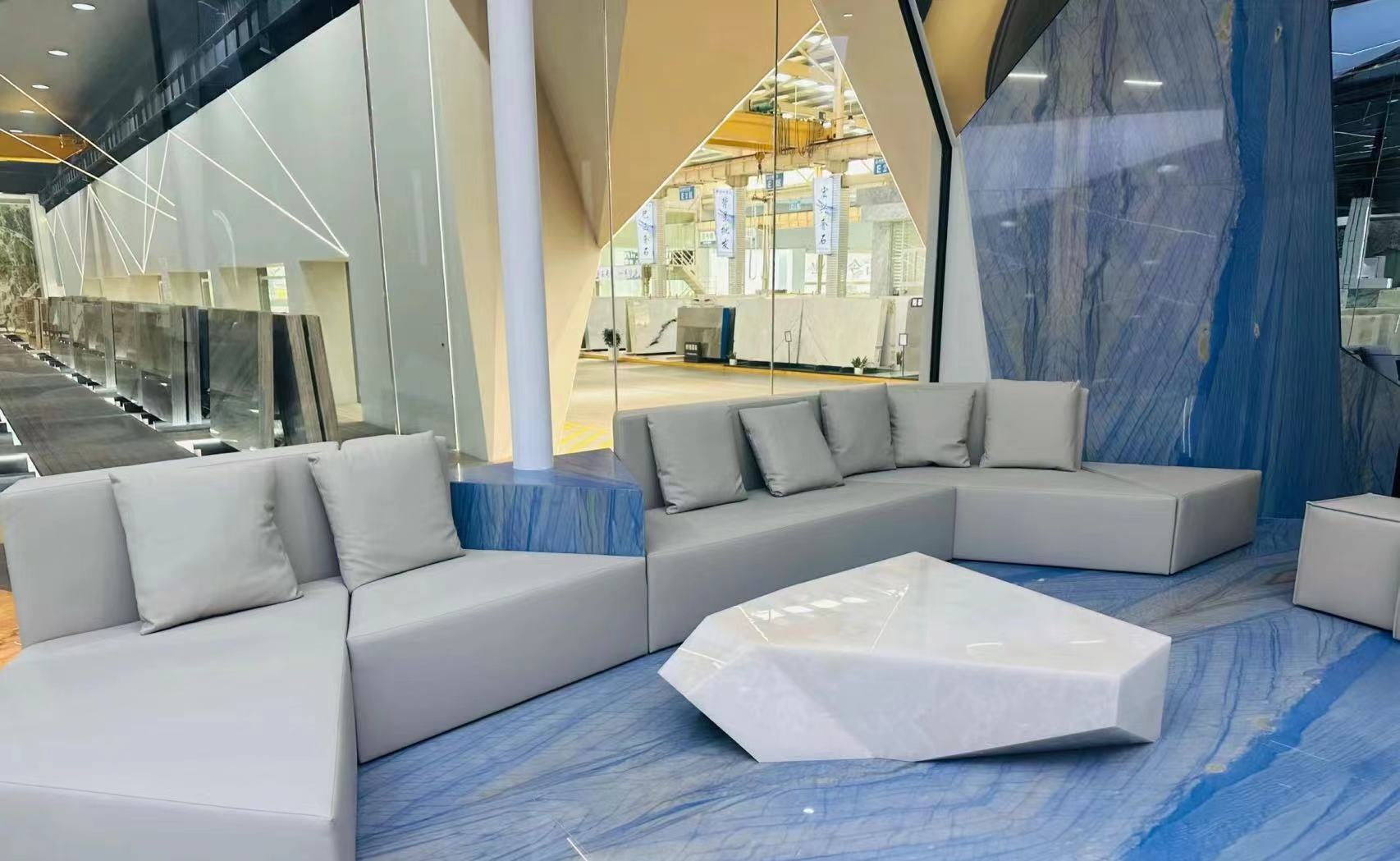 azul boquira quartzite flooring tiles