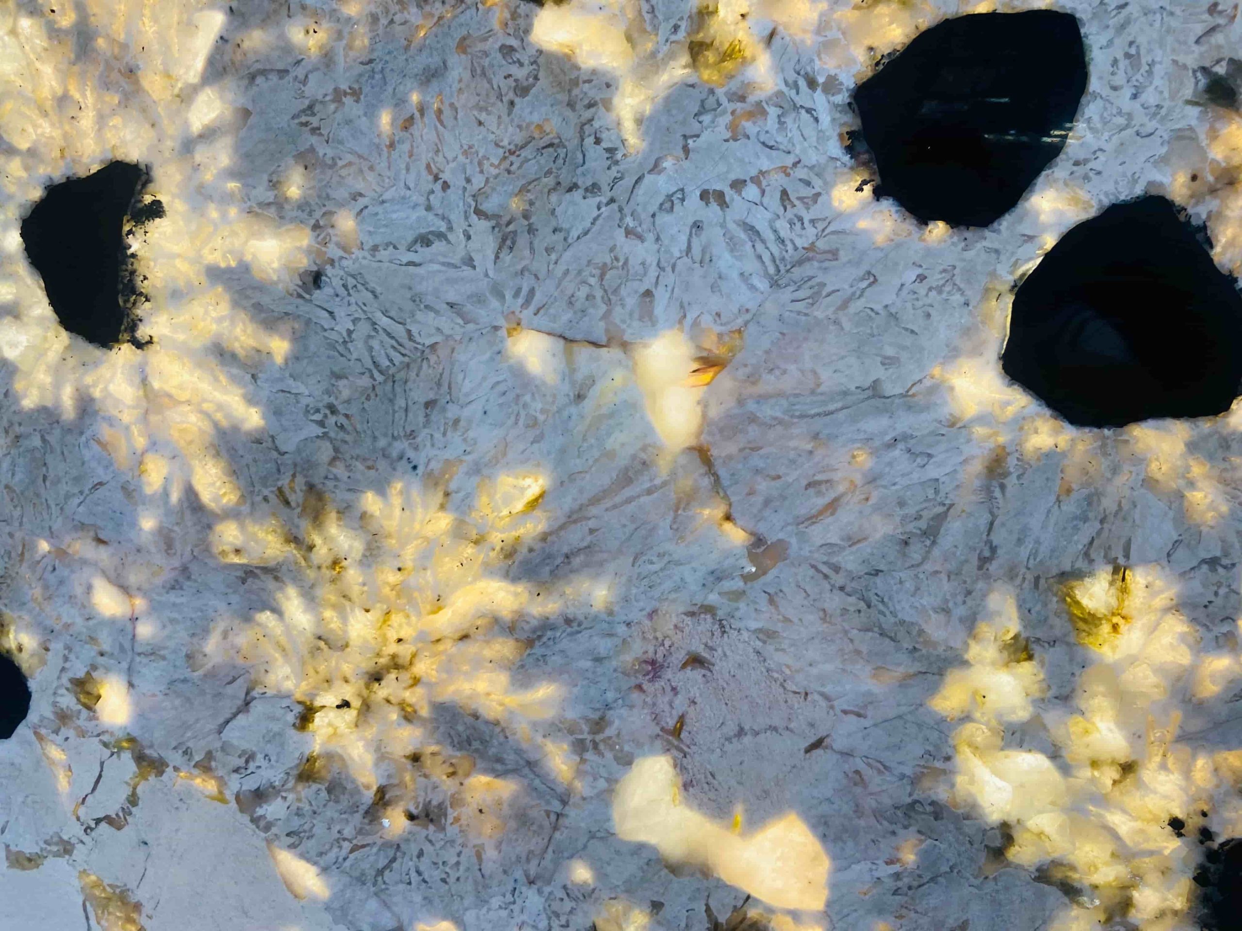 Backlight Patagonia Granite Accent Wall