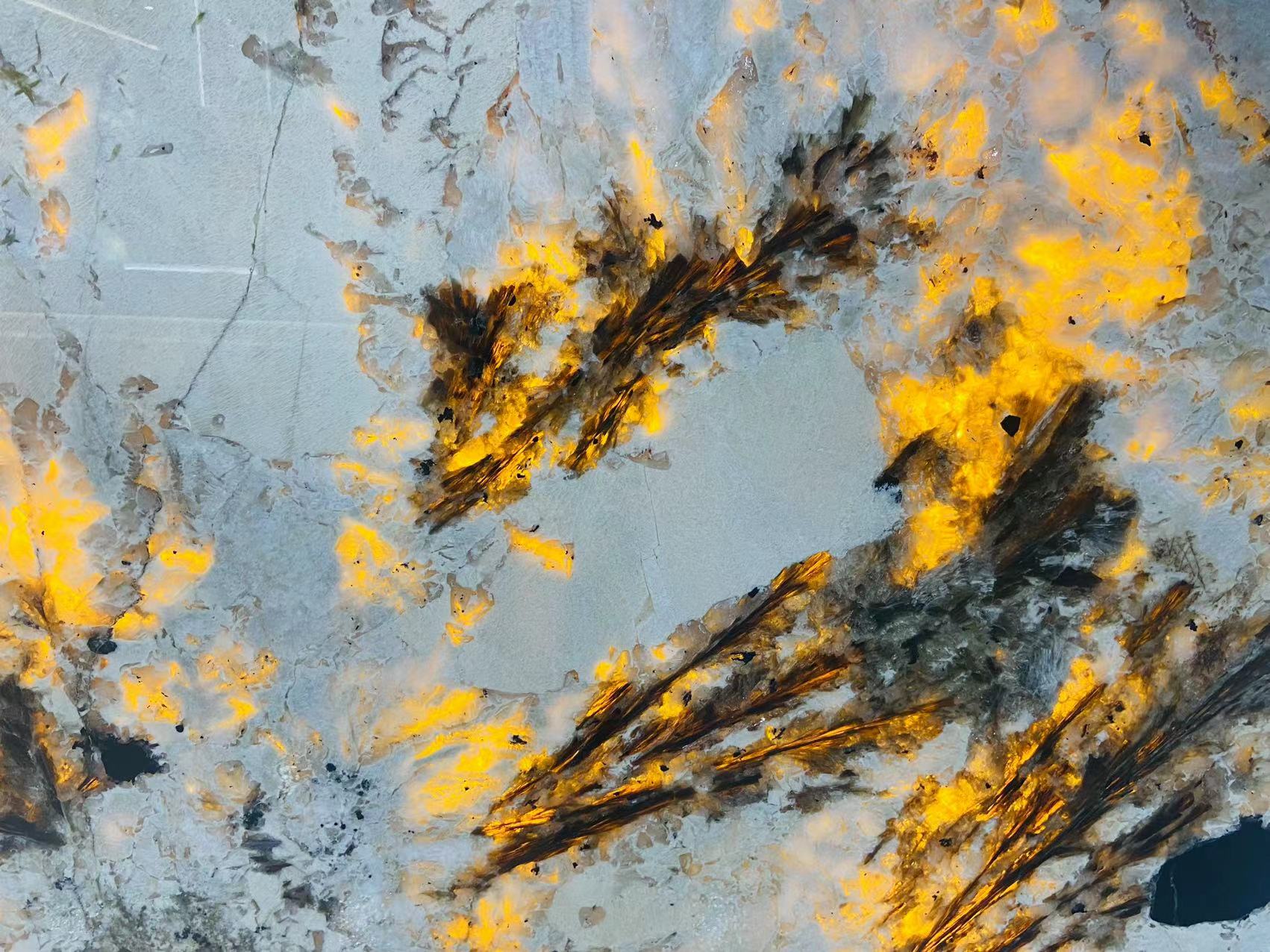 Backlit Patagonia Granite