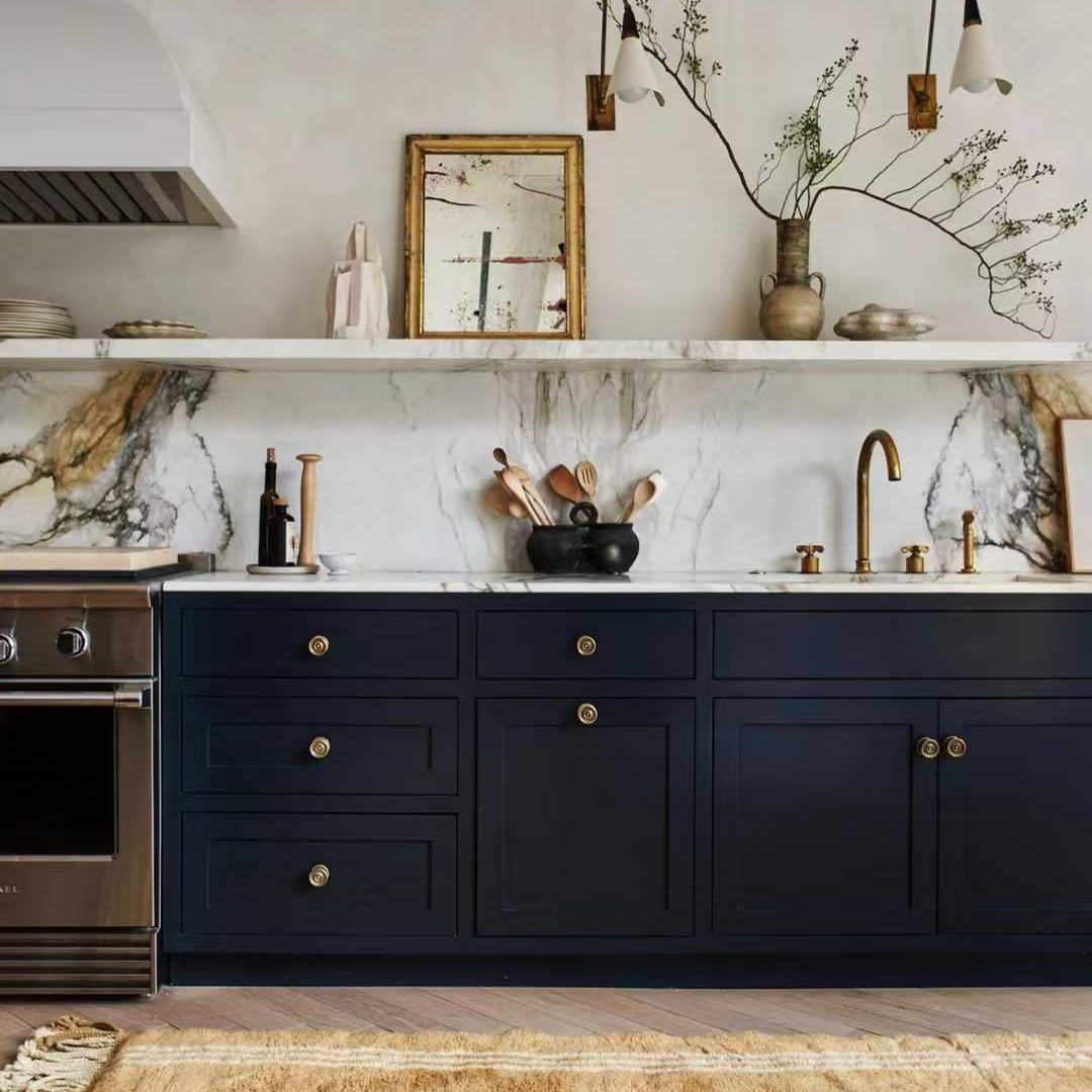 calacatta paonazzo marble kitchen