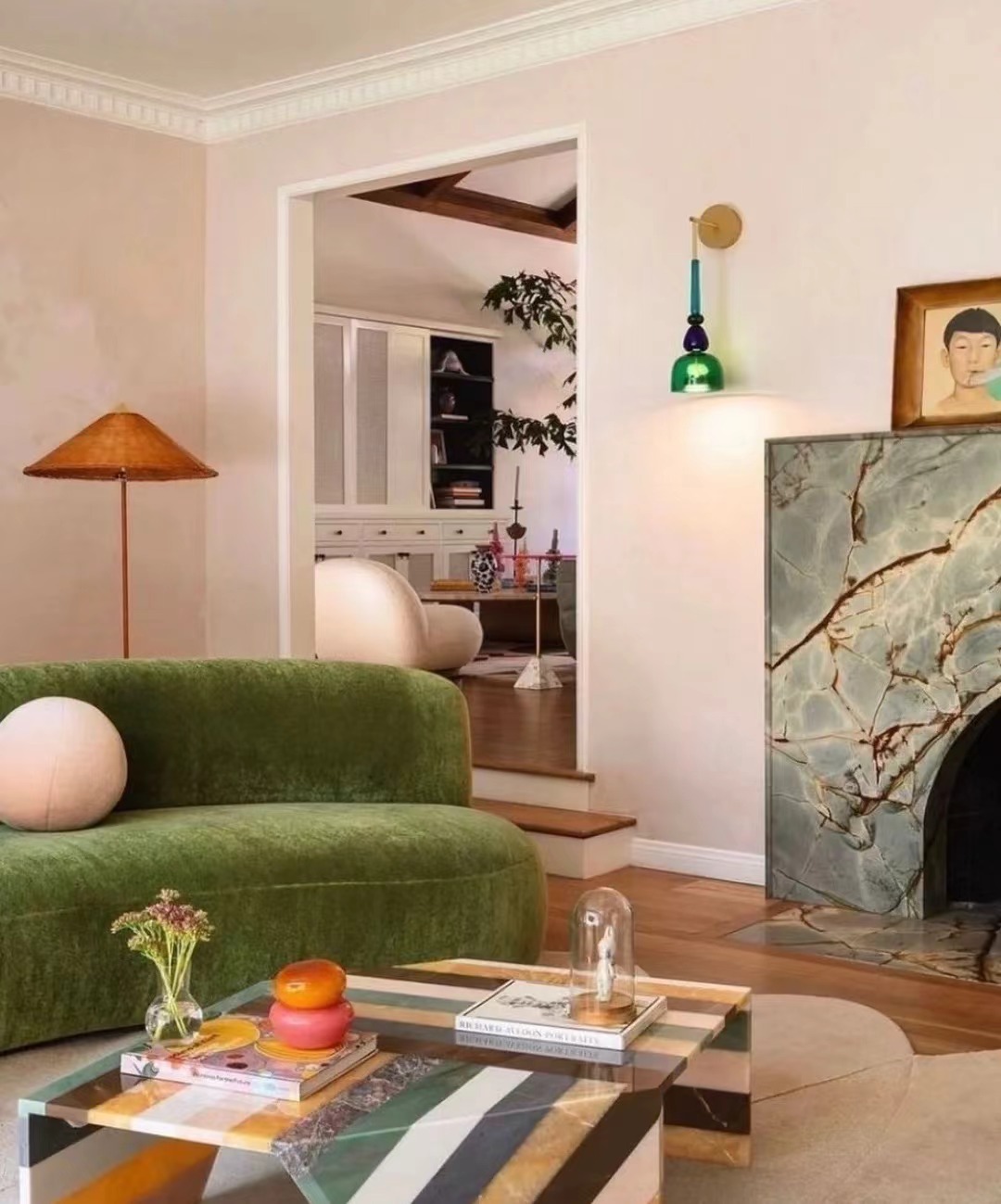 blue mare quartzite fireplaces