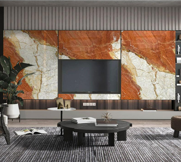 breche fantastique marble TV walls