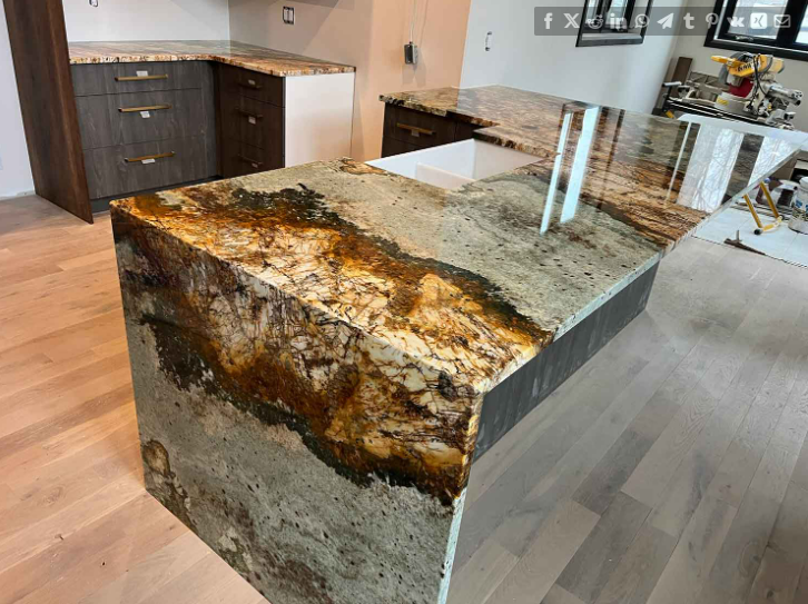 buy Atlas golden Granite island