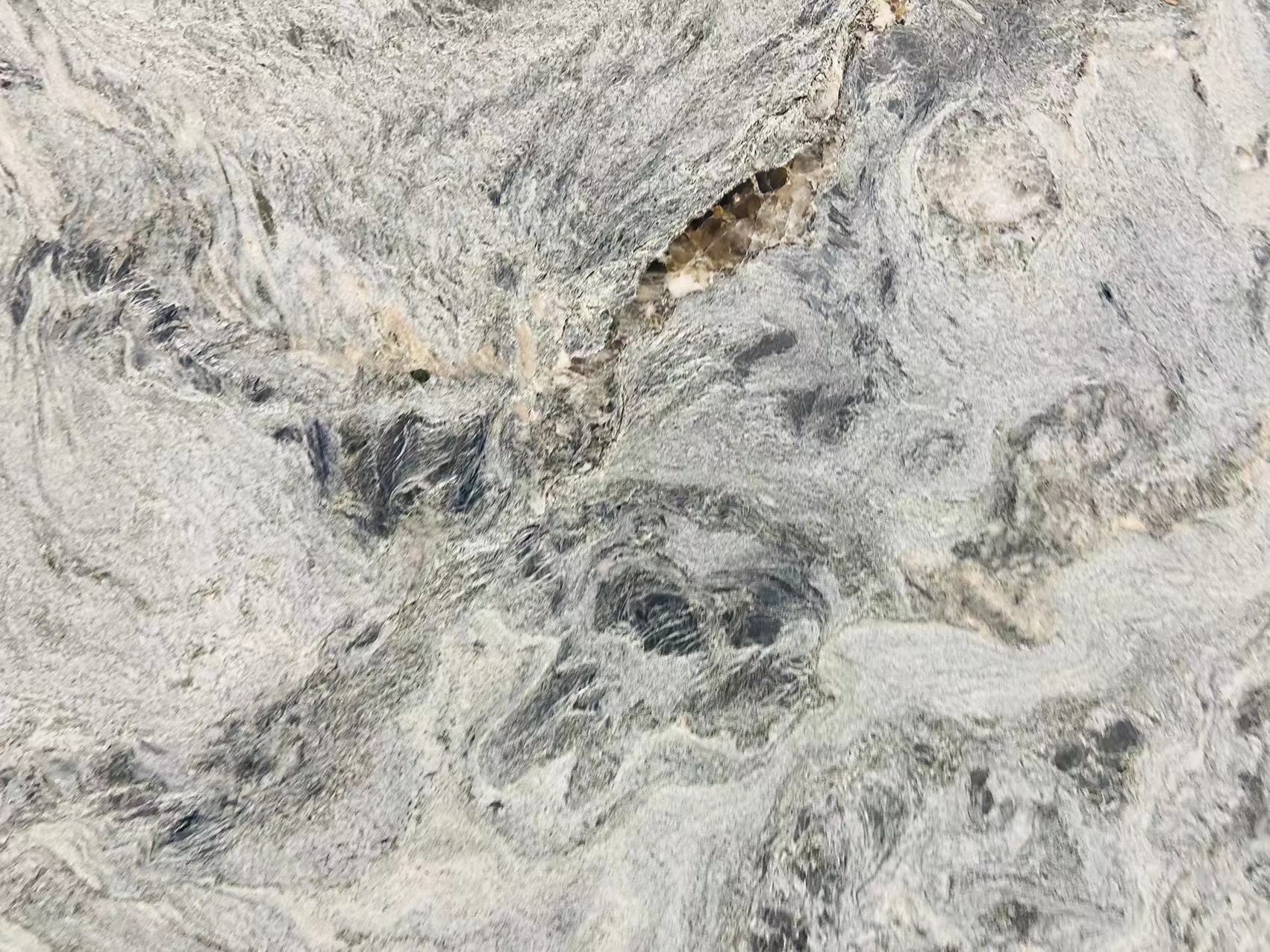 Blue Fusion Quartzite Leather Slab