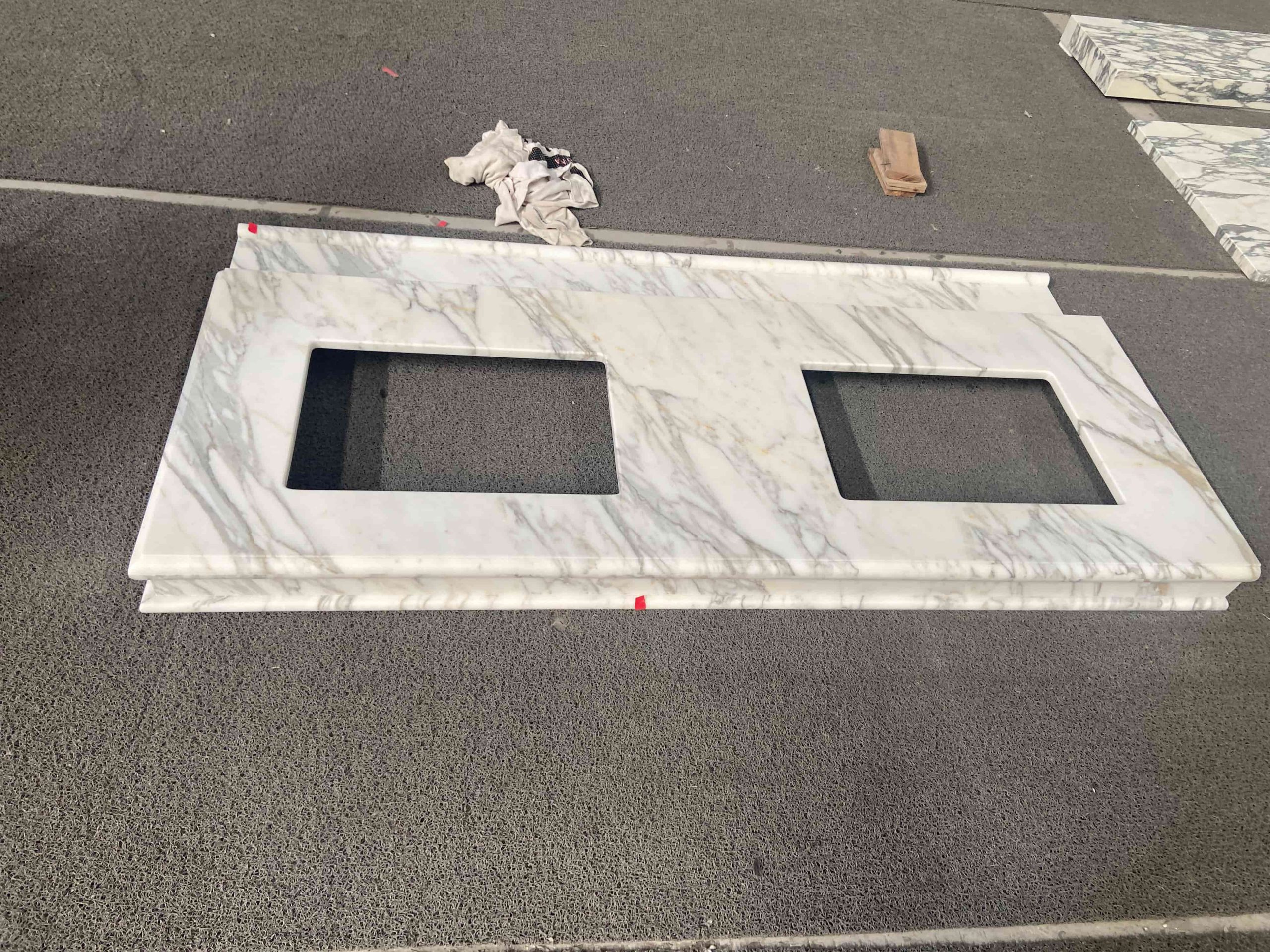 Calacatta Gold Marble Bath Vanitytops