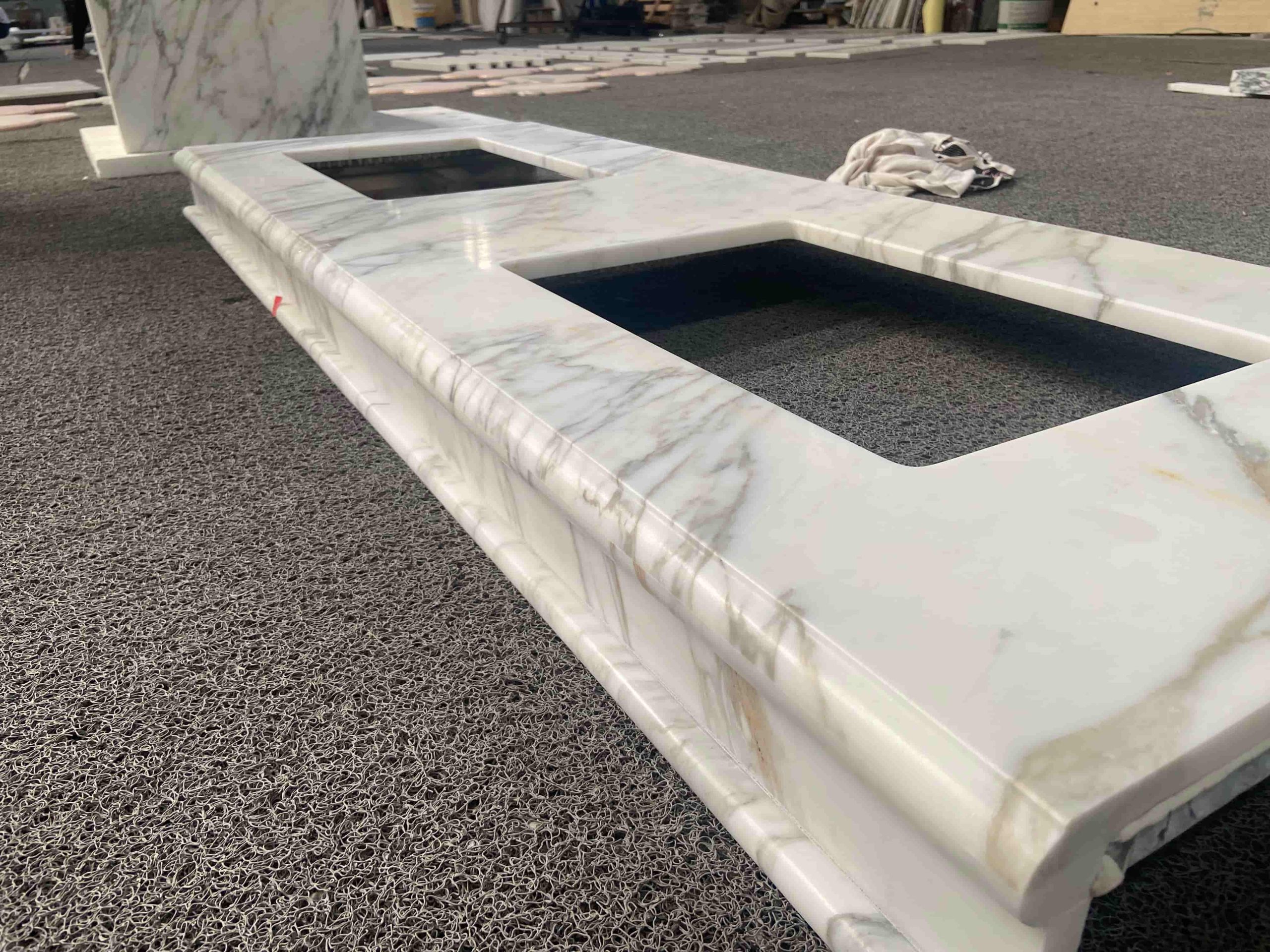 Calacatta Gold Marble Bath Vanitytops