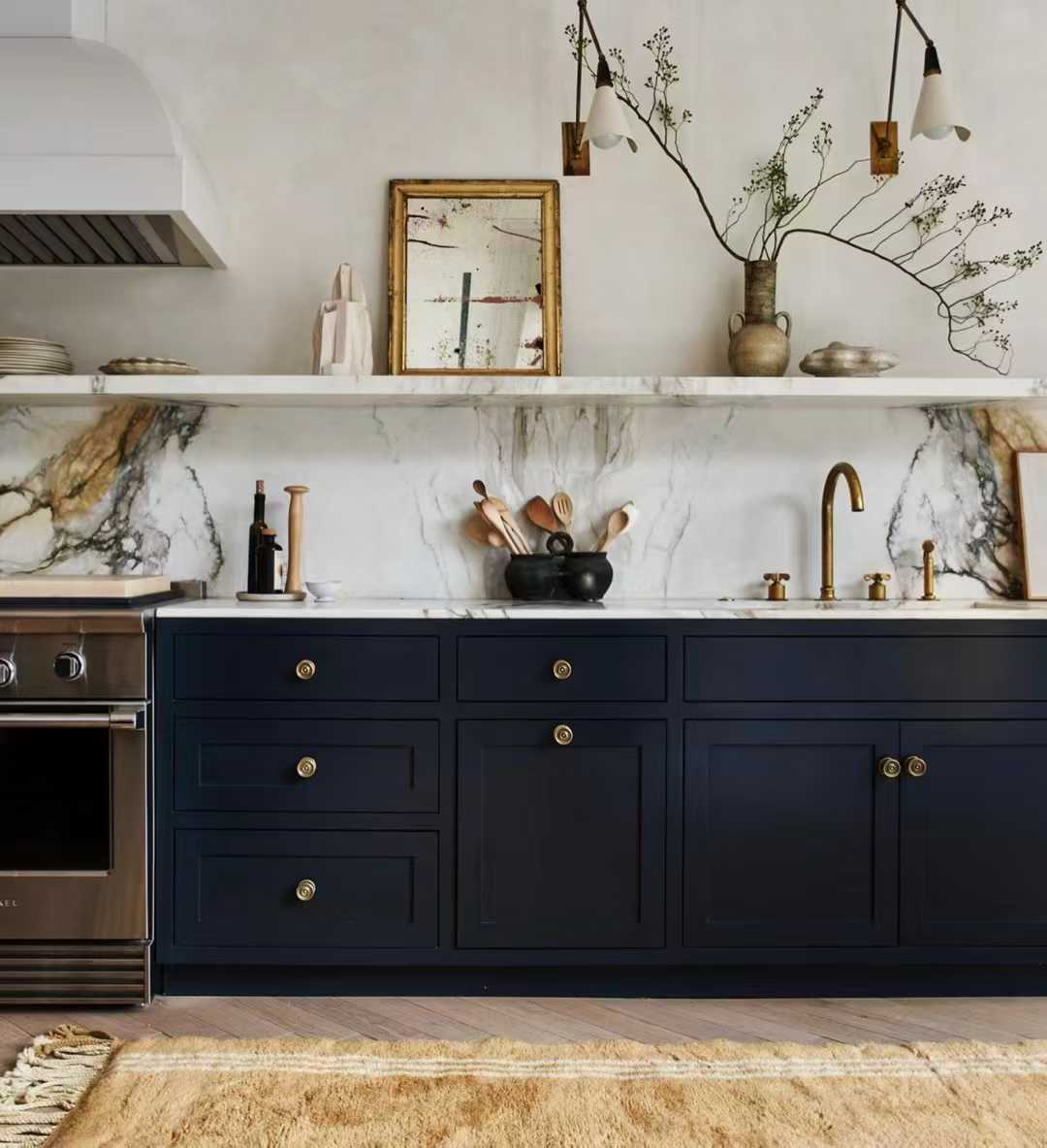 calacatta paonazzo marble kitchen