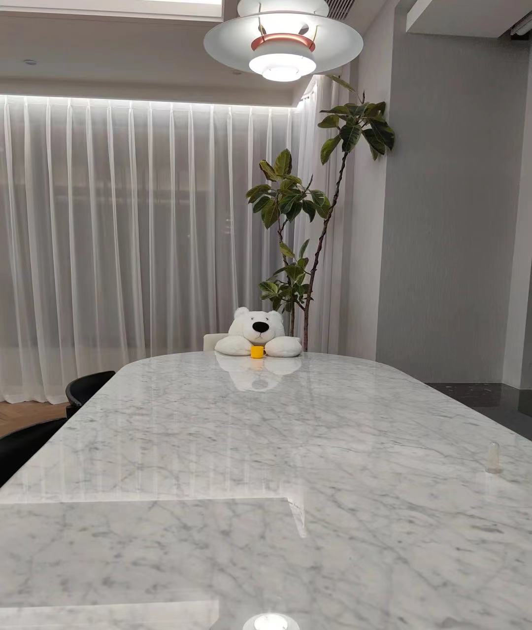 carrara white marble dining tabletops