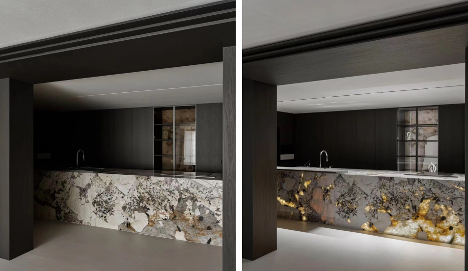 Have A Look To Our Calacatta Marble Medallion Flooring Project