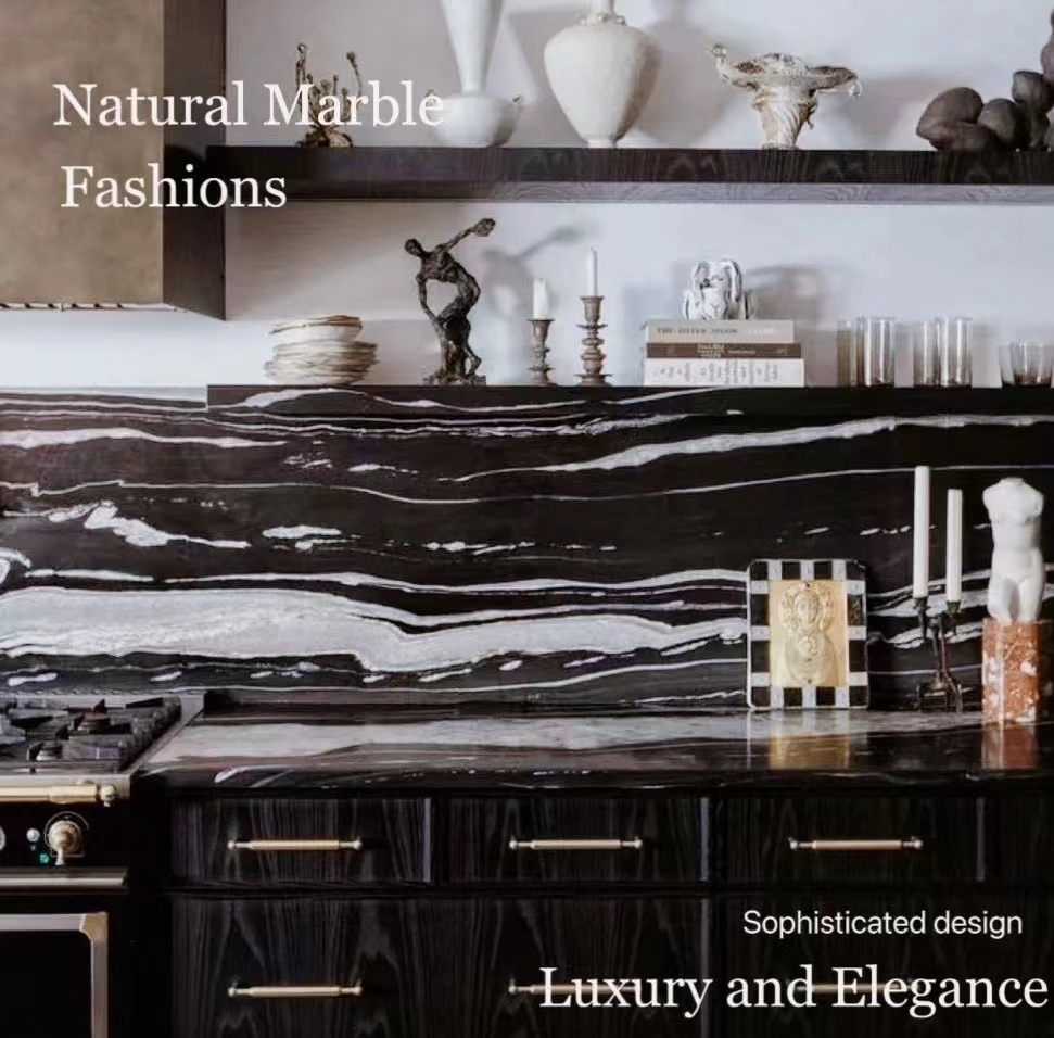 copacabana granite kitchen backsplash