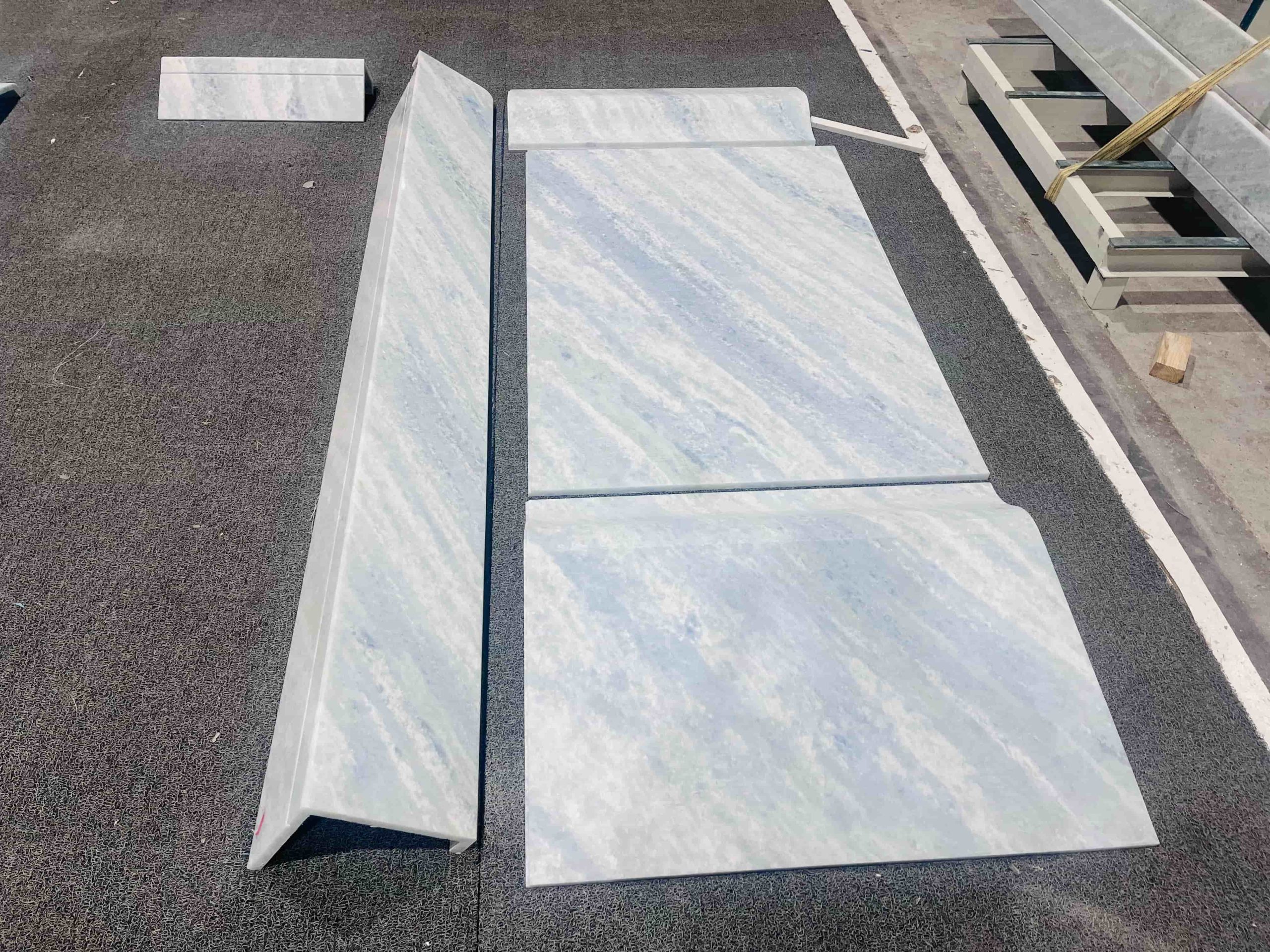 Blue Cristallo Marble Wall Tiles