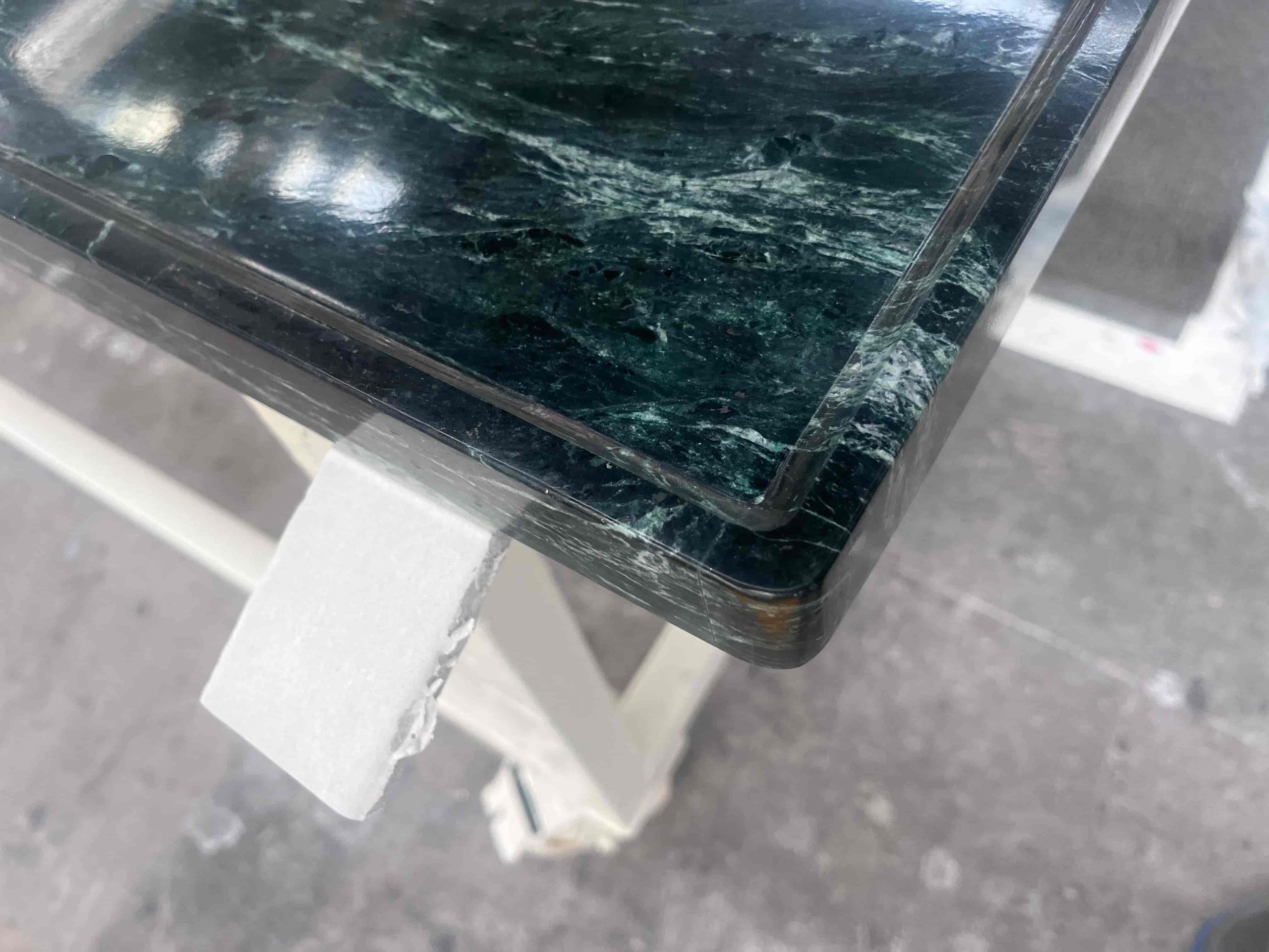 Verde Alpi Marble Bath Vanitytops