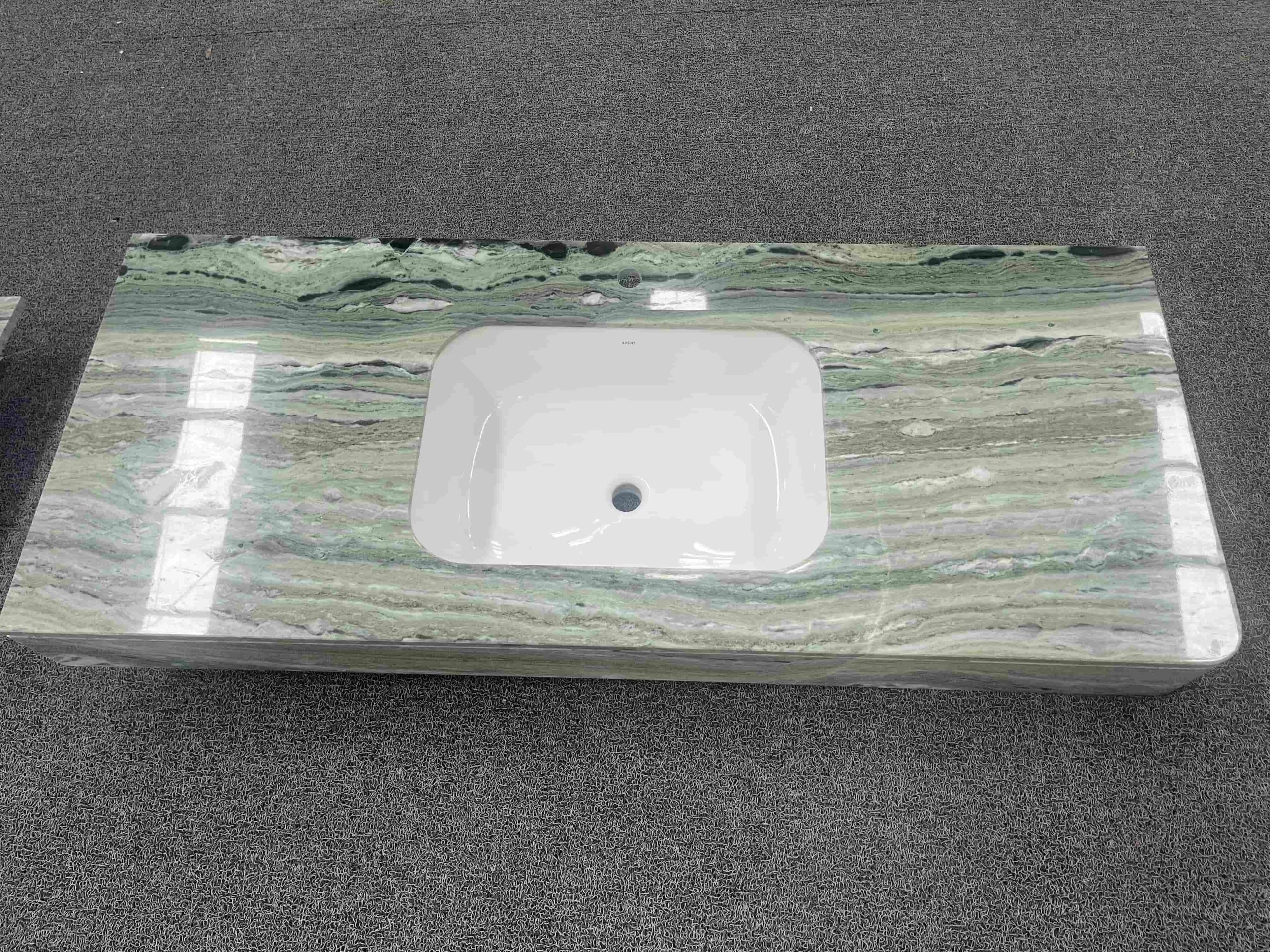 Veder Alpi Green Marble Vanity Top