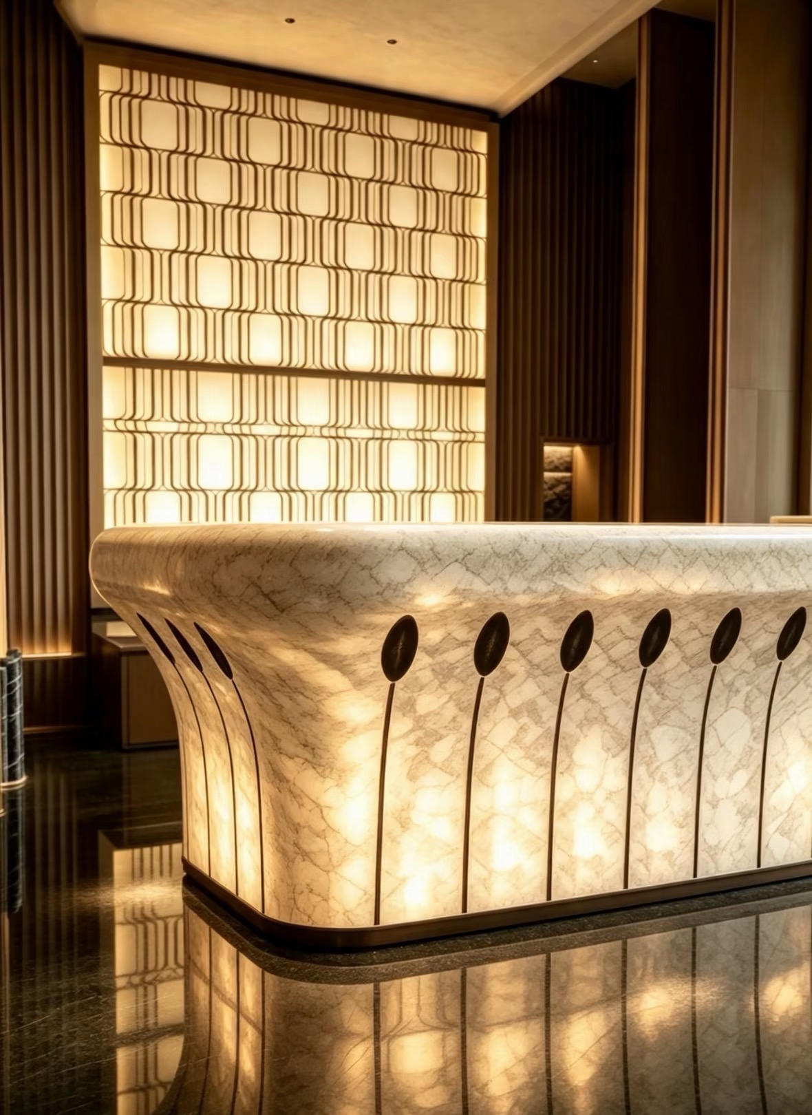 customized onyx reception
