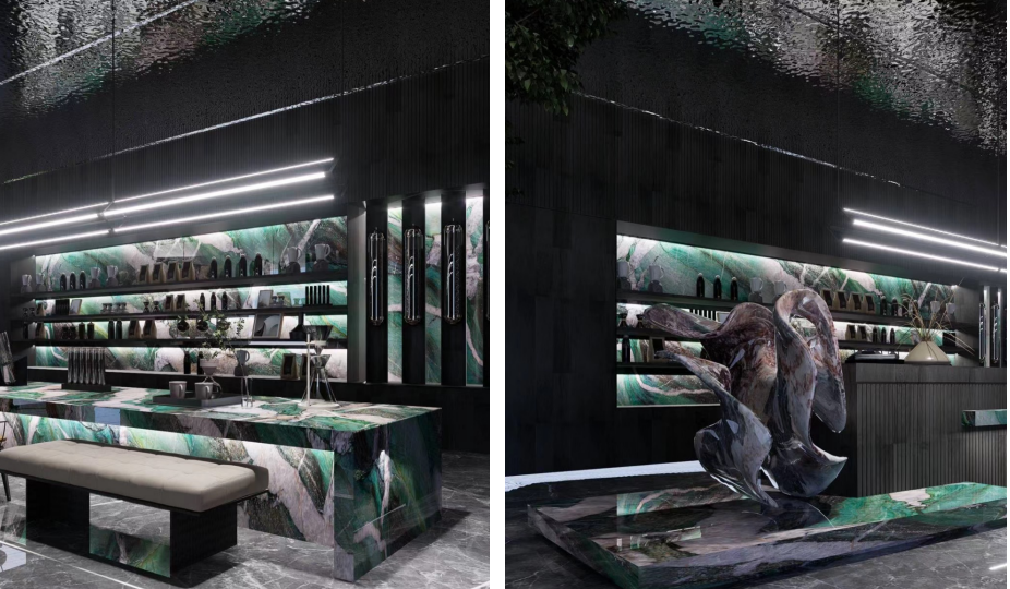 Emerald Green Quartzite Countertops 