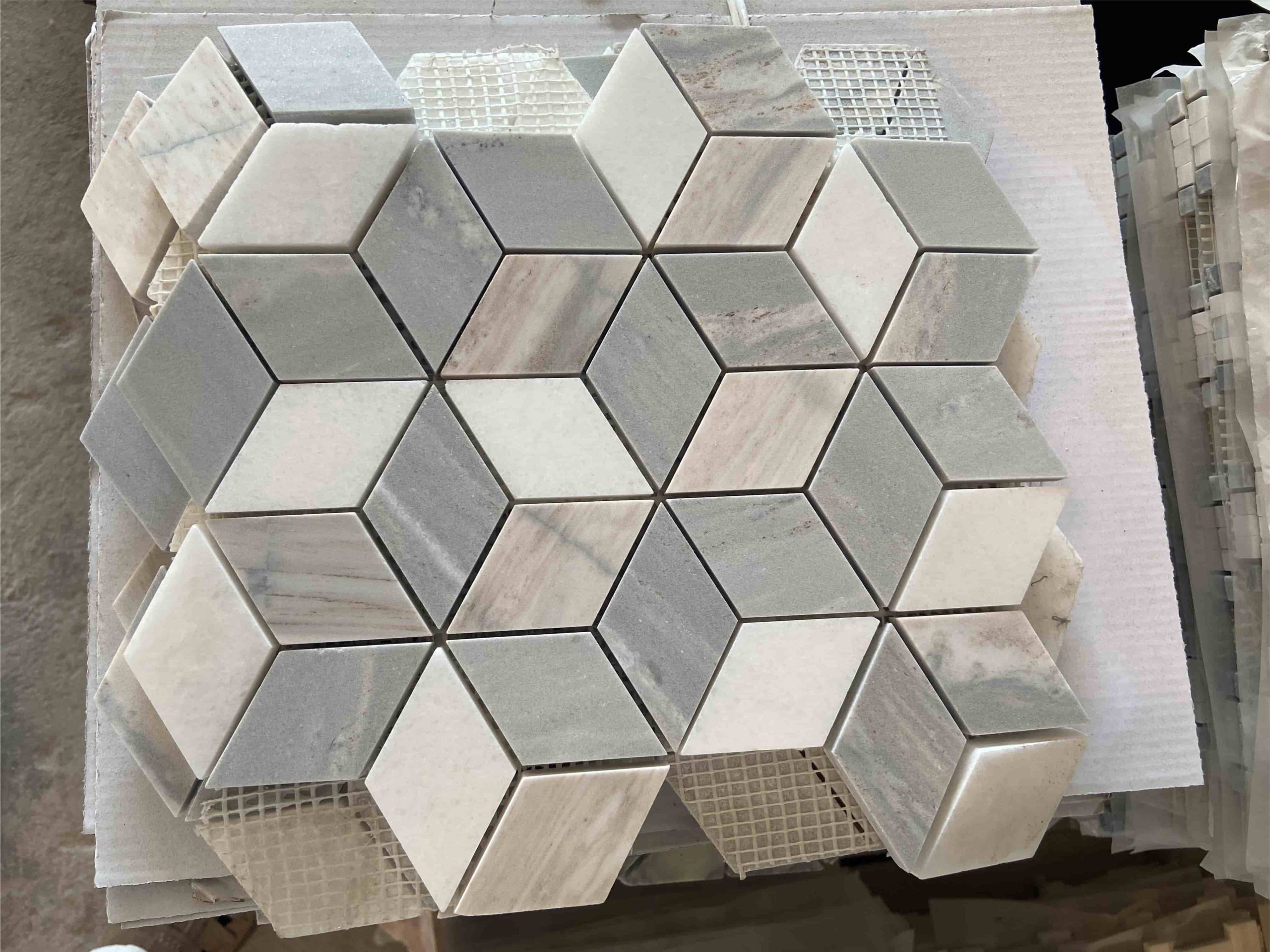 Palissandro Azzurro Marble Mosaic