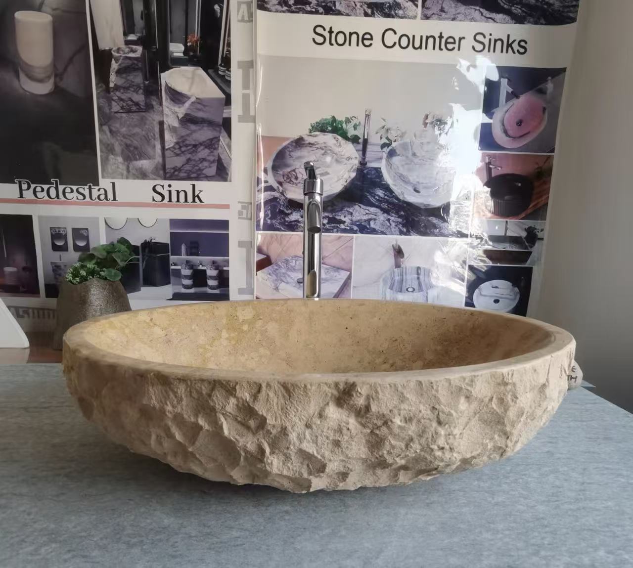 Custom Vessel Limestone Sinks – Any Shape You Imagine