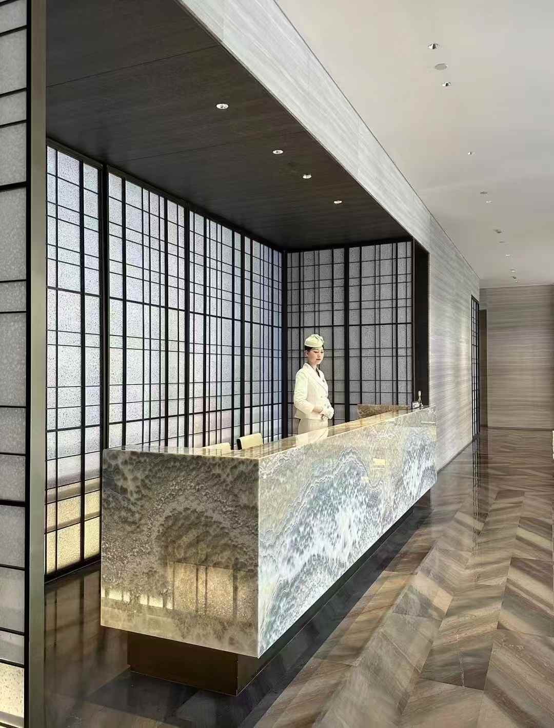 elegant dune granite​ lobby flooring tiles