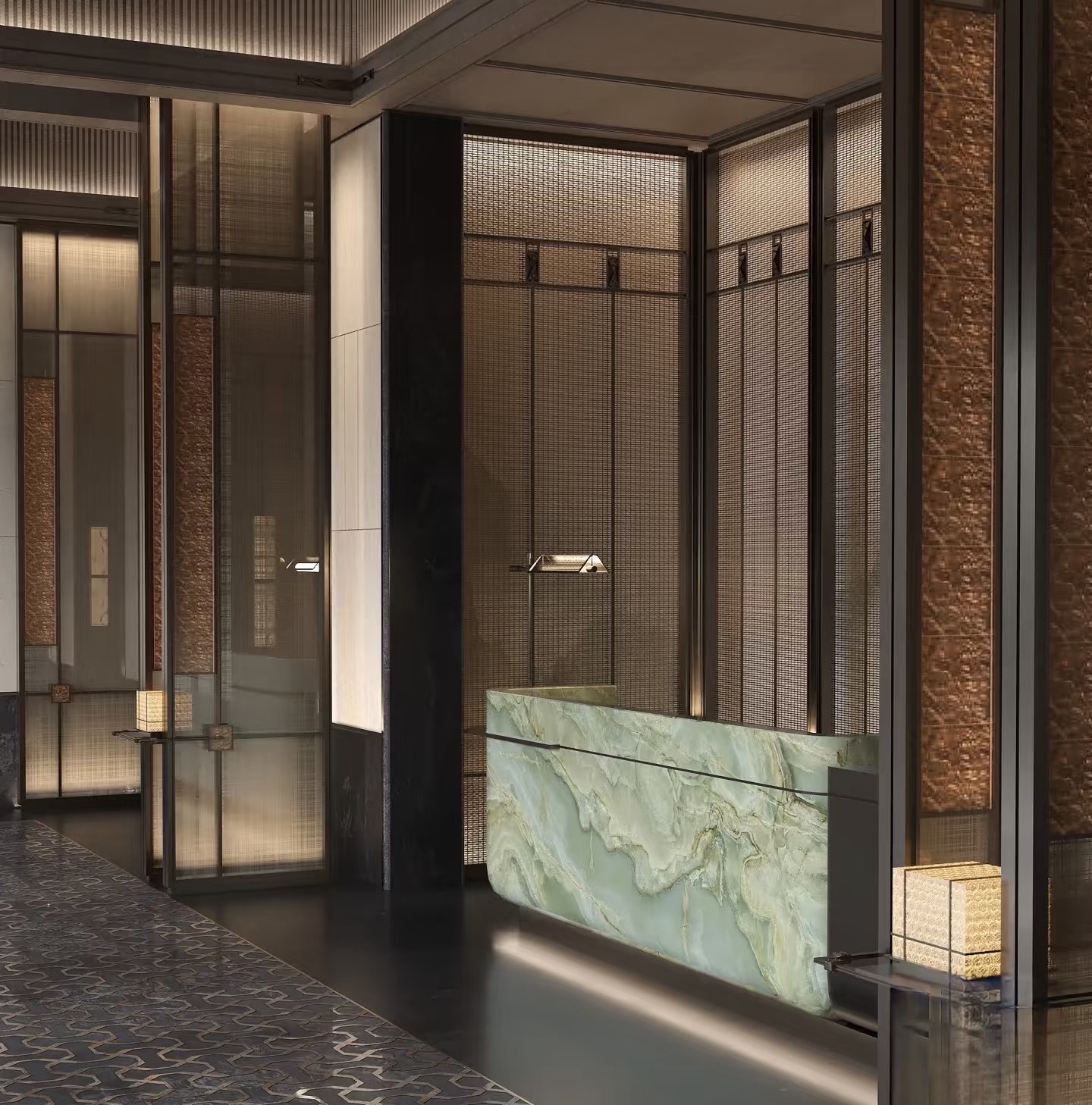 factory price onyx reception