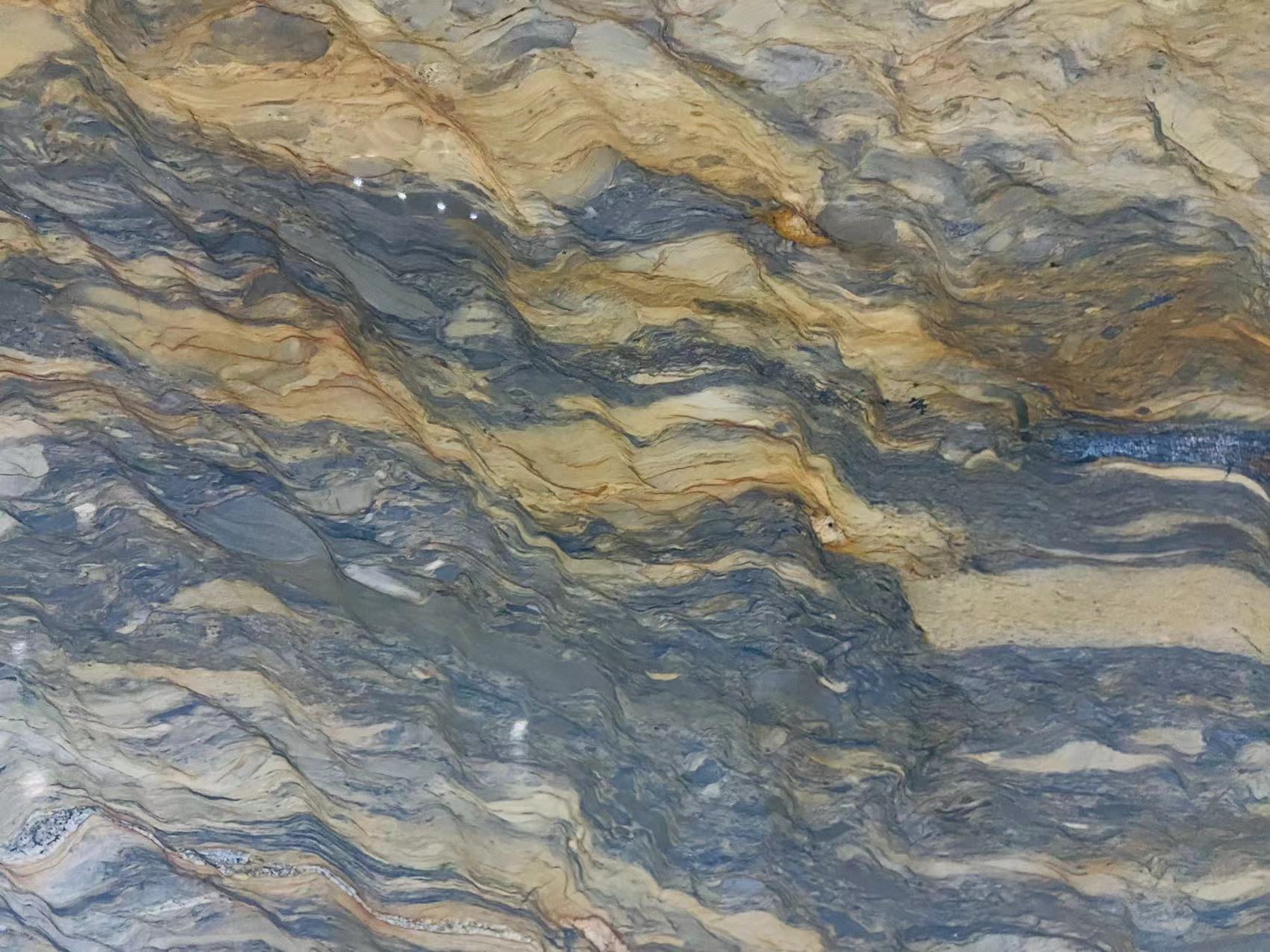 fusion gold quartzite walls