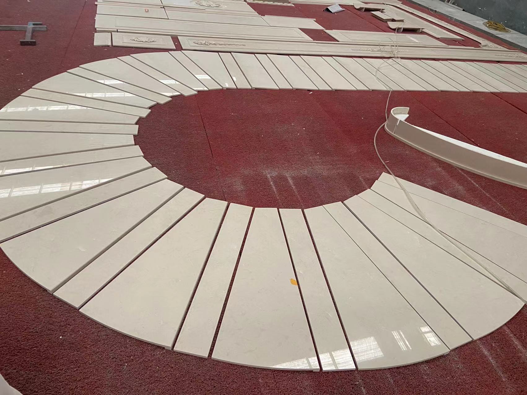 Marble Spiral Staircase