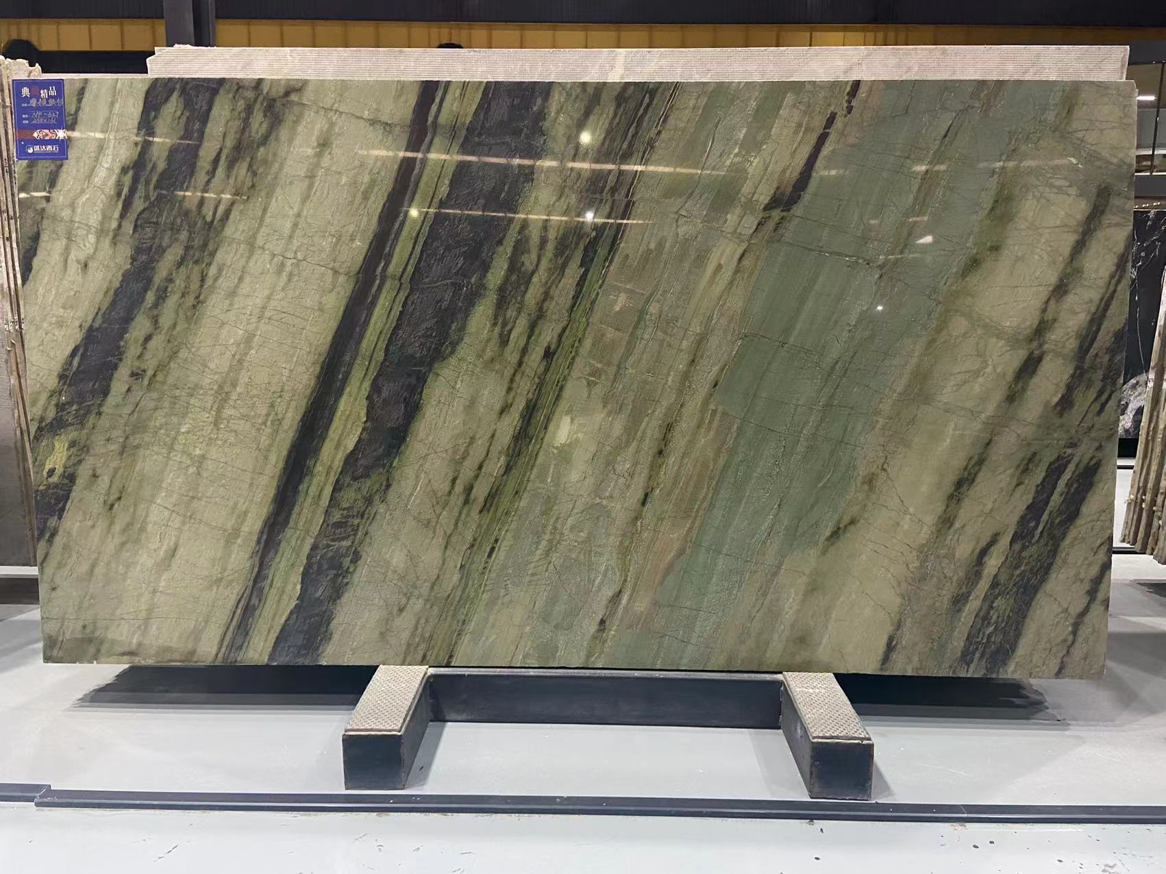 green bamboo quartzite