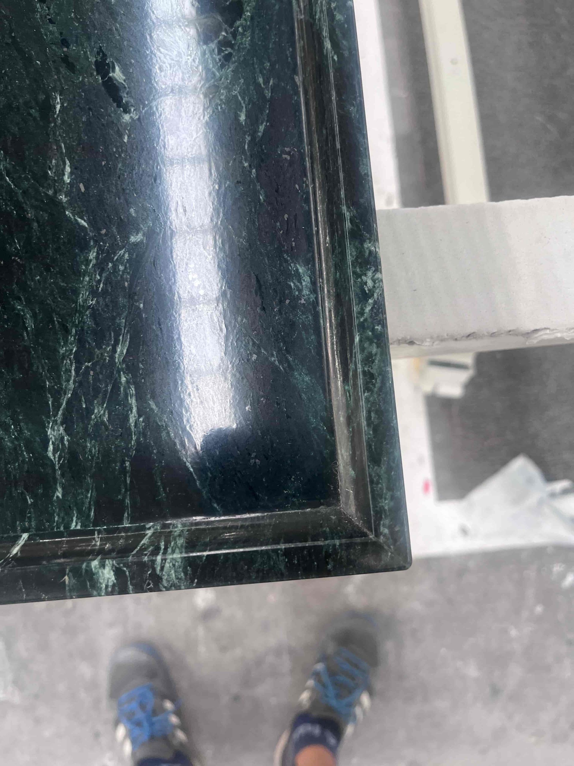 Verde Alpi Marble Bath Vanitytops