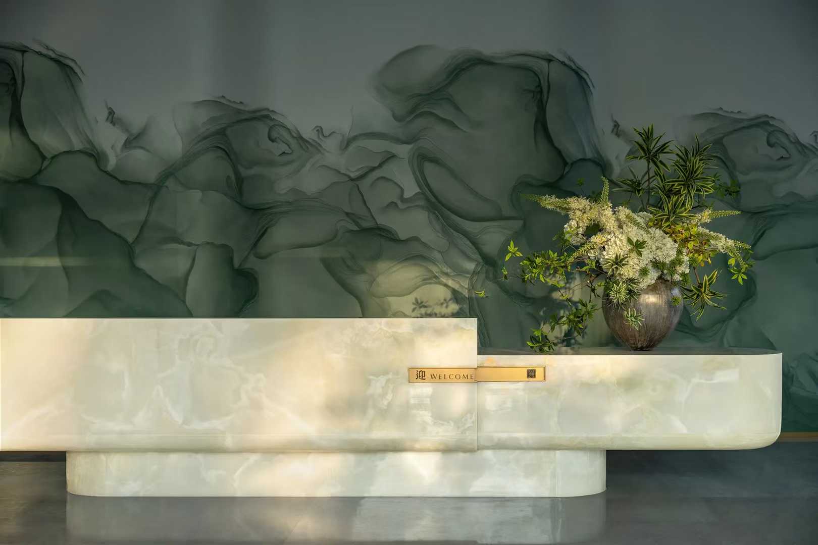 green onyx reception