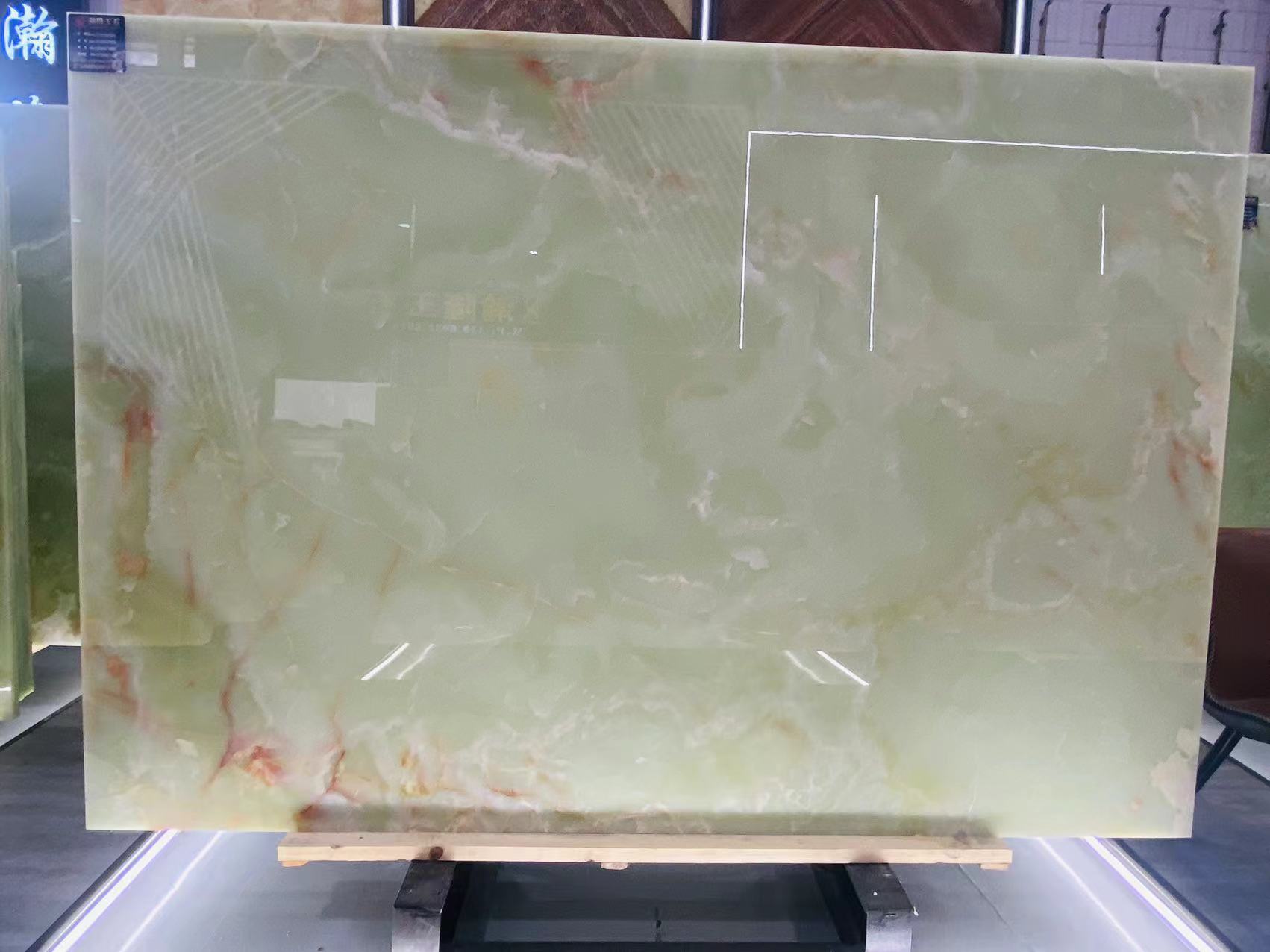 green onyx slab for sale