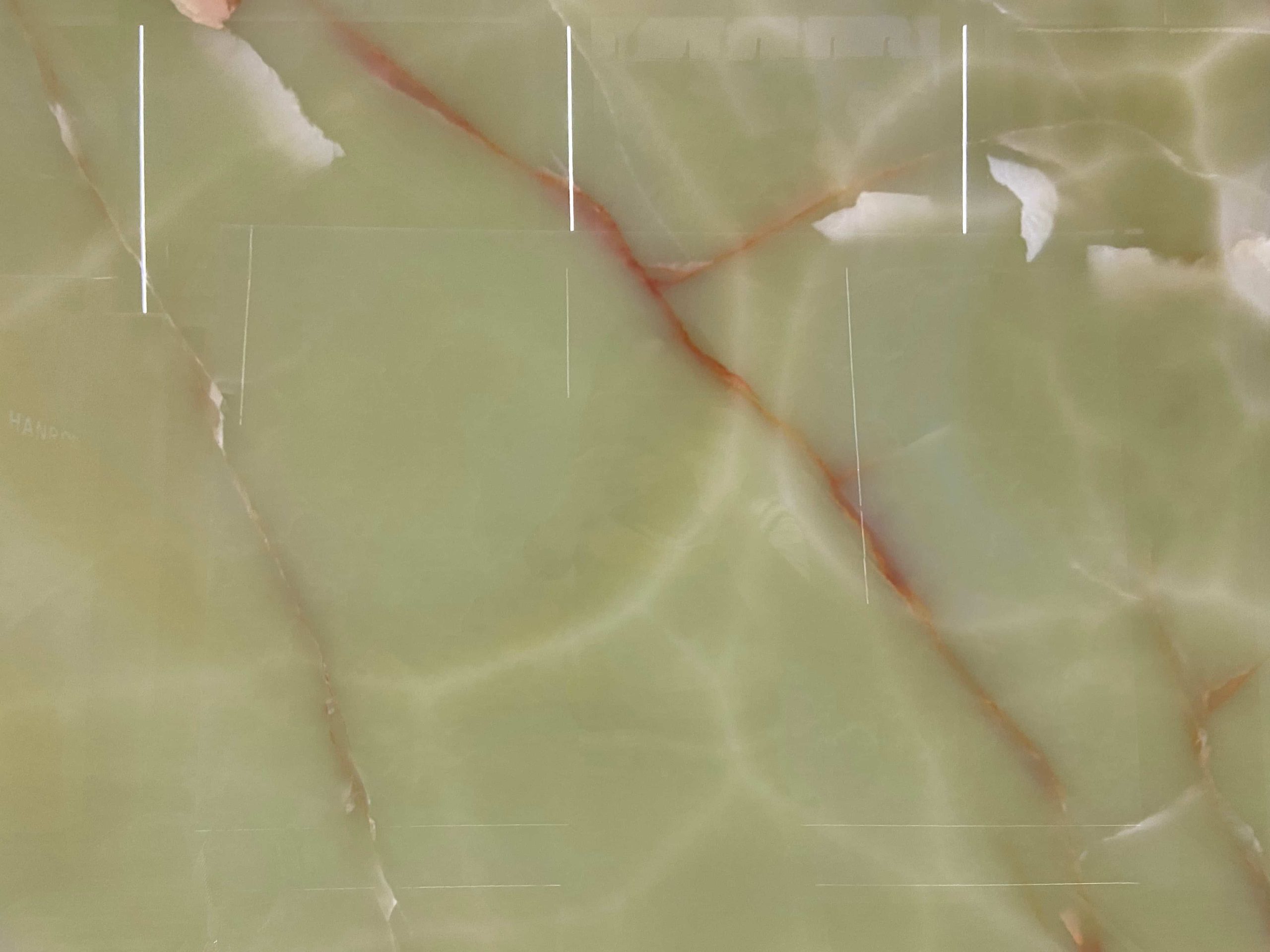 Green Onyx slabs