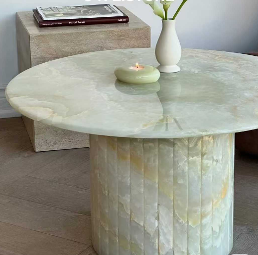 green onyx tables