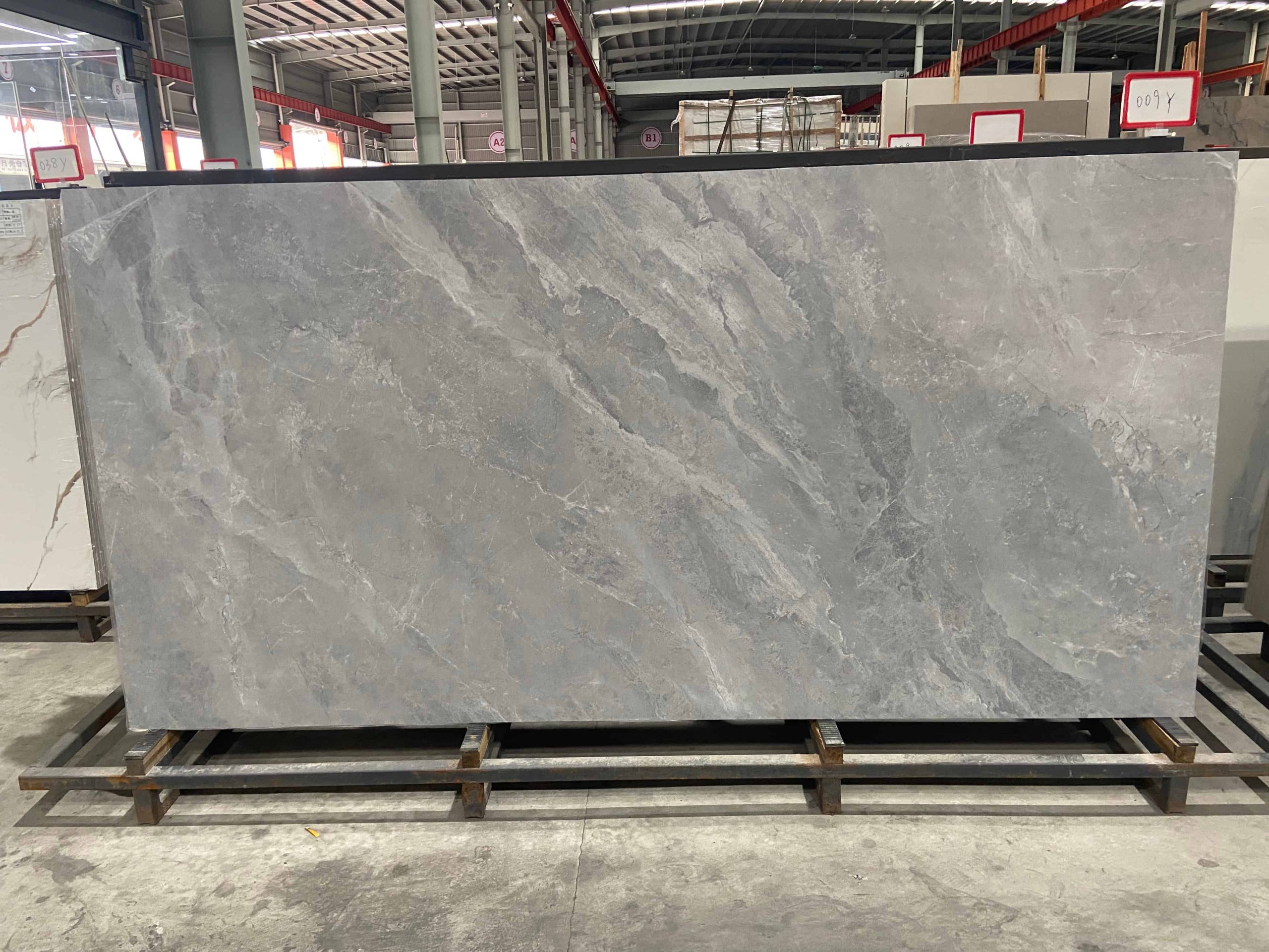 grey sintered stone slabs