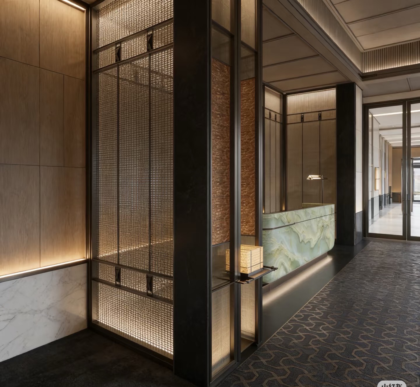 hotel lobby onyx reception