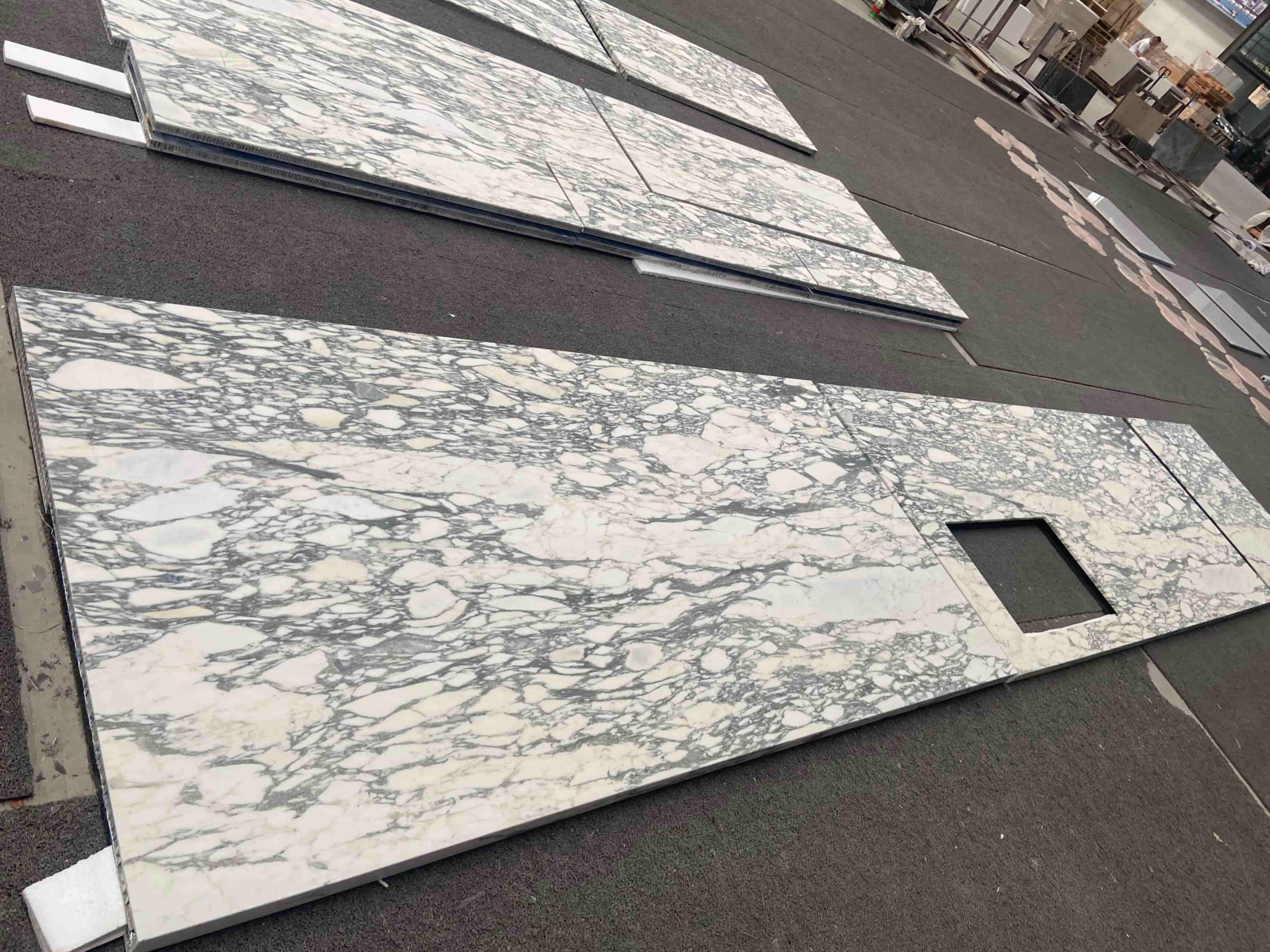 Arabescato Marble Island Tops