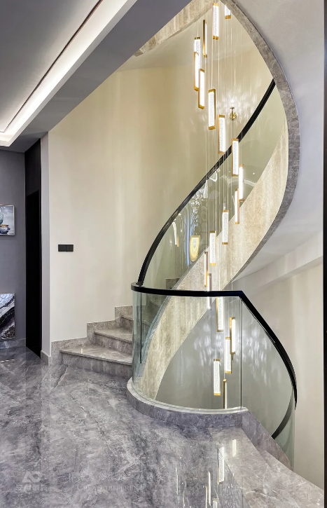 marble circular staircase near me​