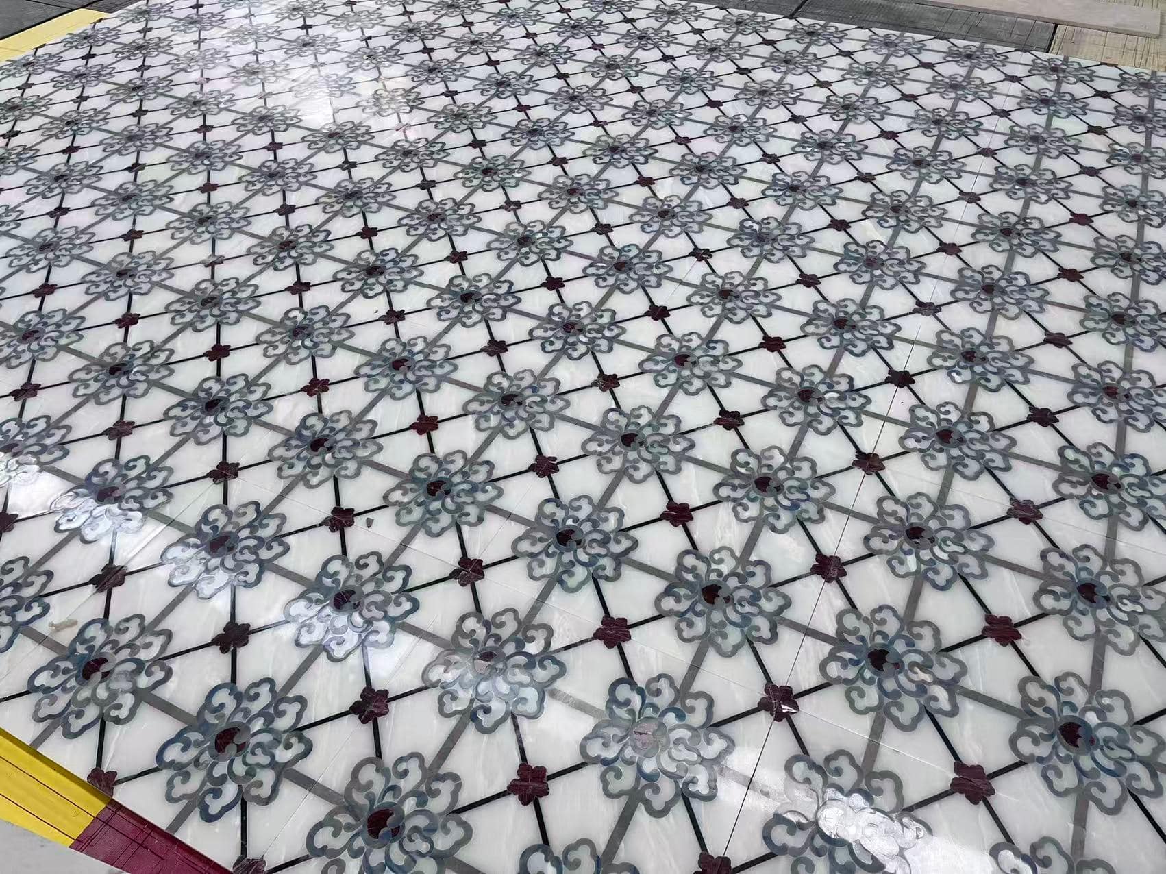 Customized Marble Inlay Flooring