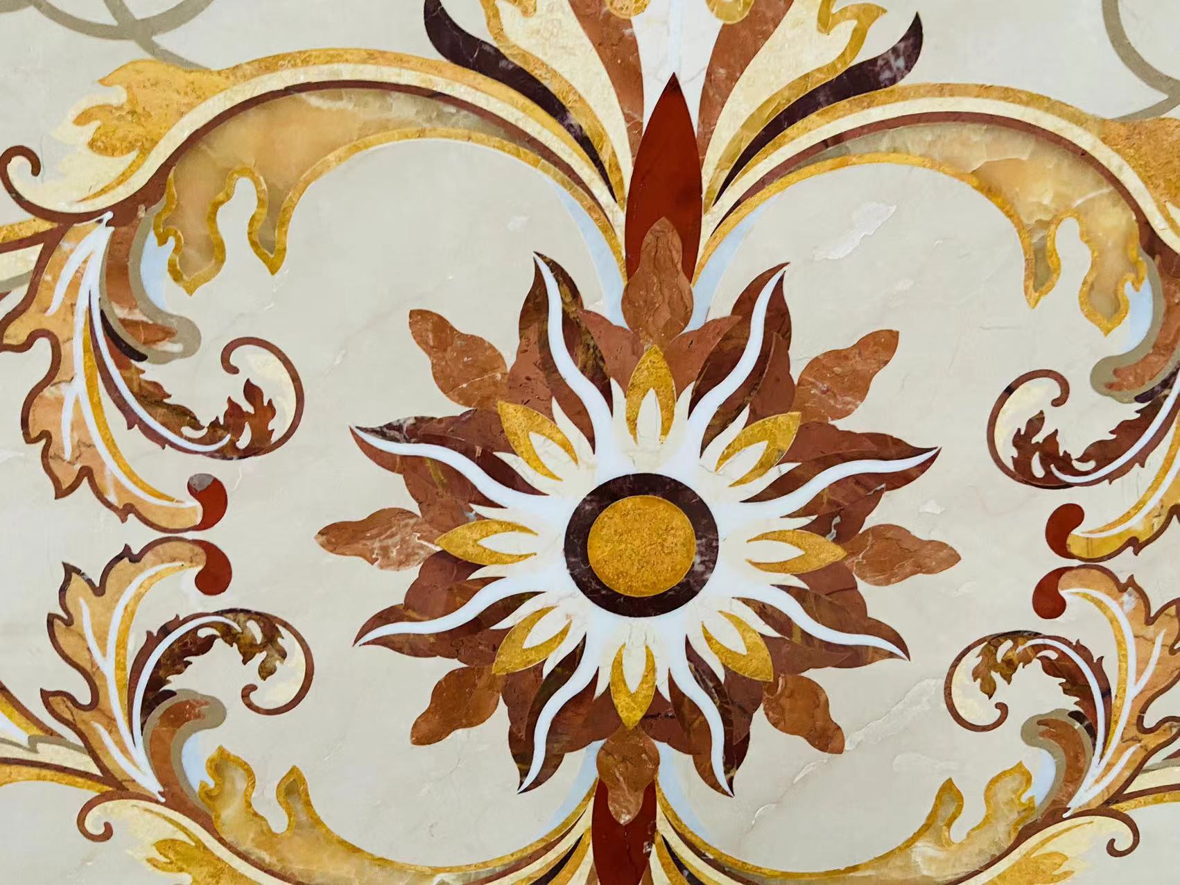 Marble Floor Medallions