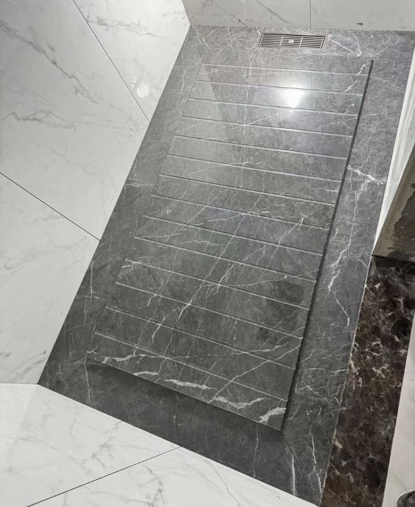 marble shower base 36 x 48