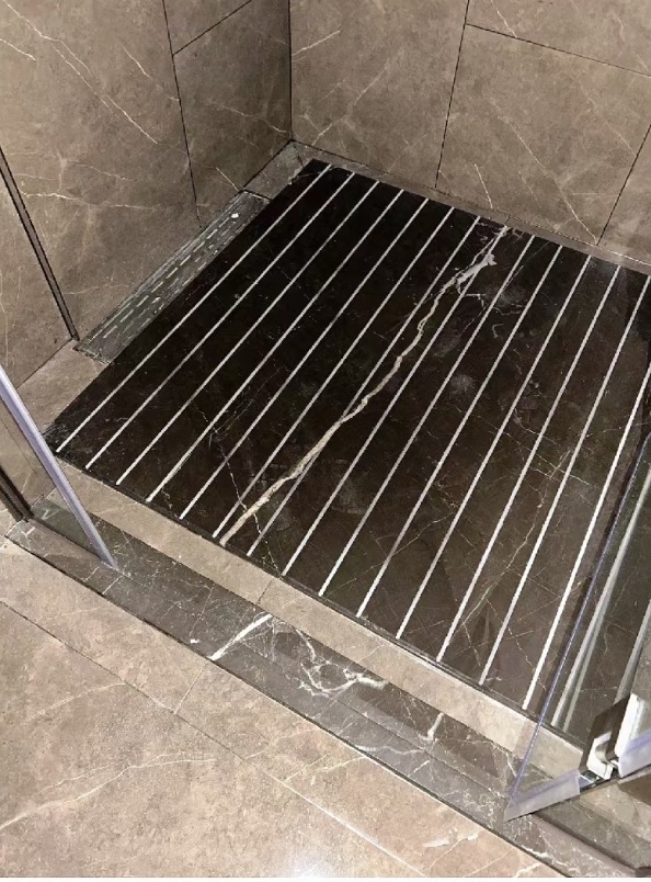 marble shower base price