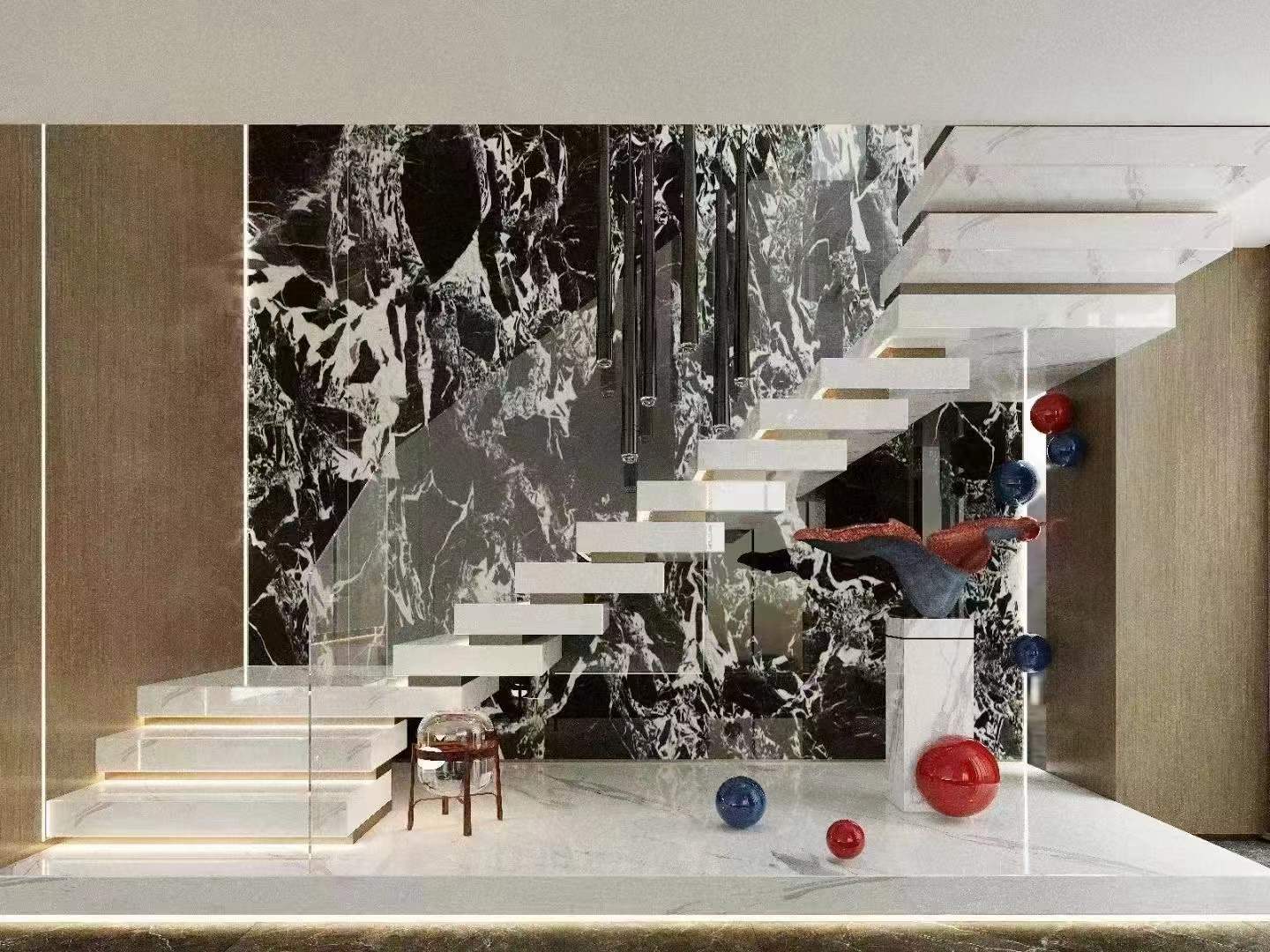 Petit Antique Marble Stairs