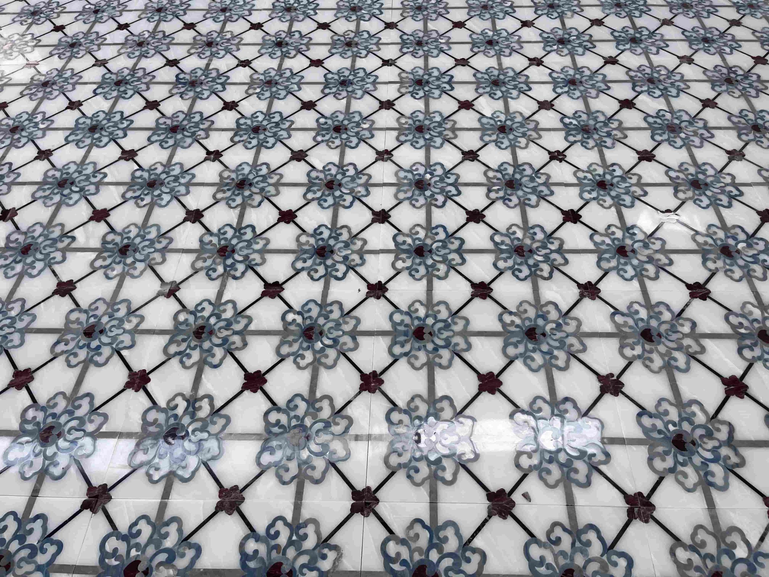 Customized Marble Inlay Flooring