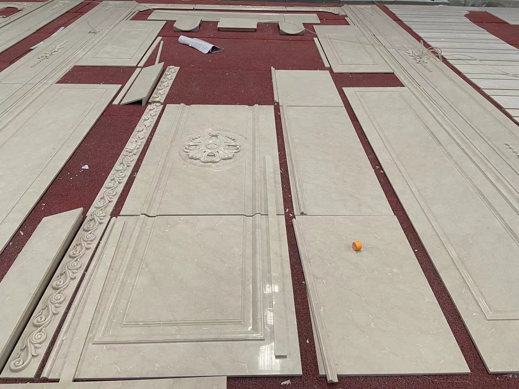 Shanna Beige Marble Wall Relief Panels