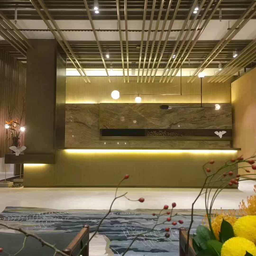 nacarado quartzite kitchen