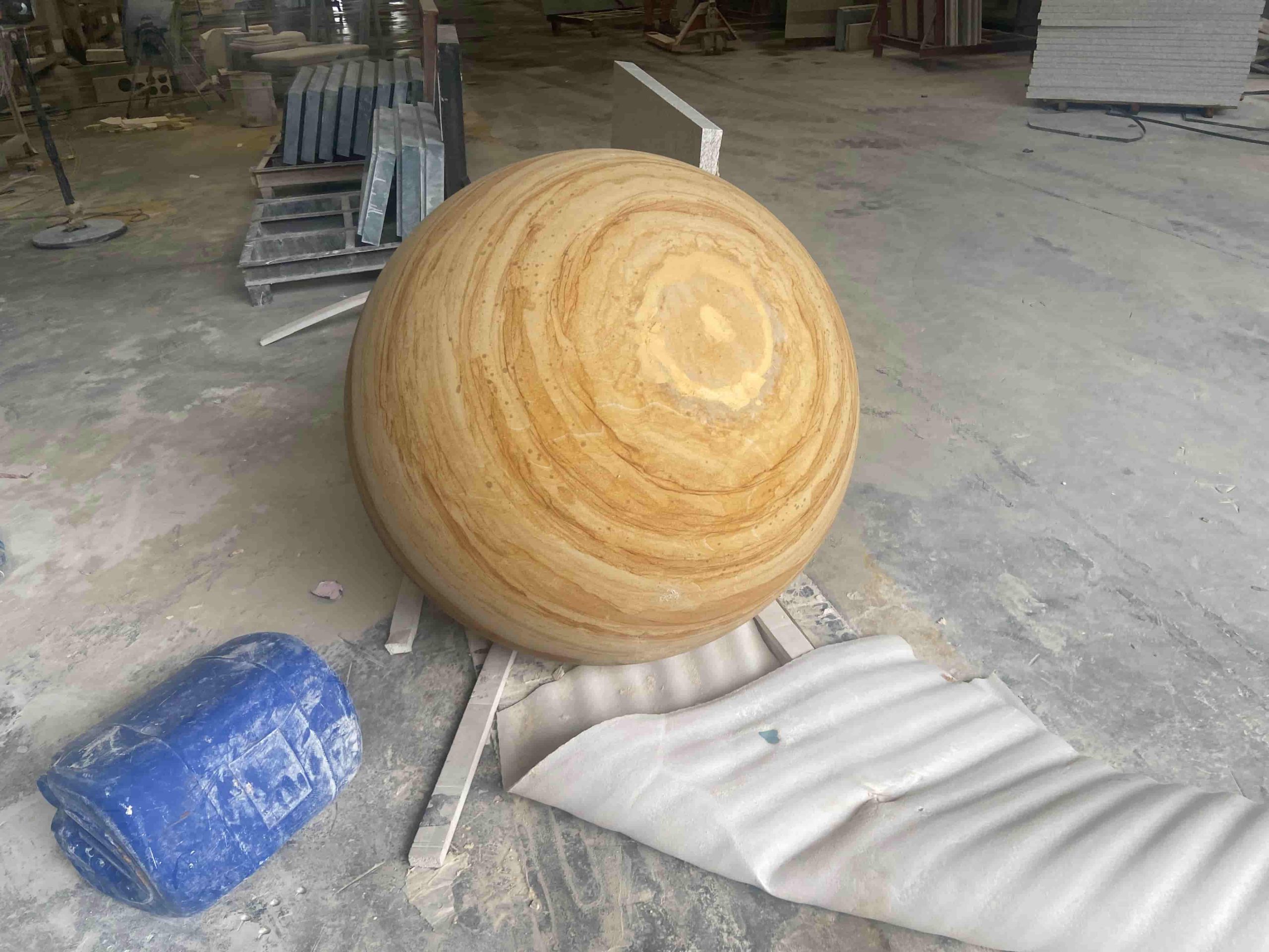 Natural Stone Art Works Spheres Planets