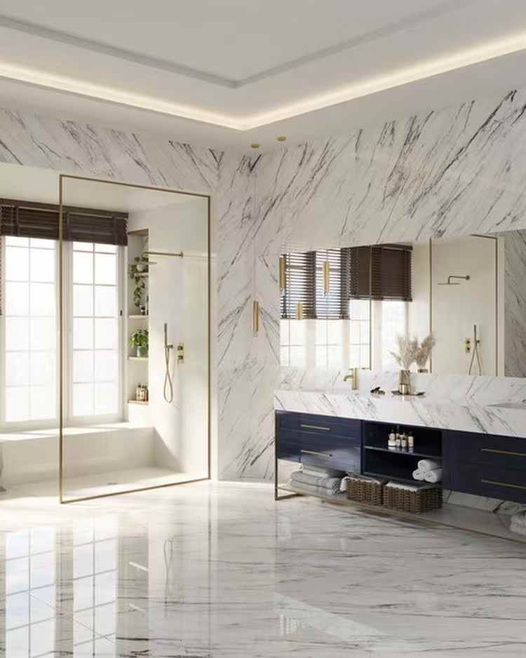 paonazzo marble bathroom