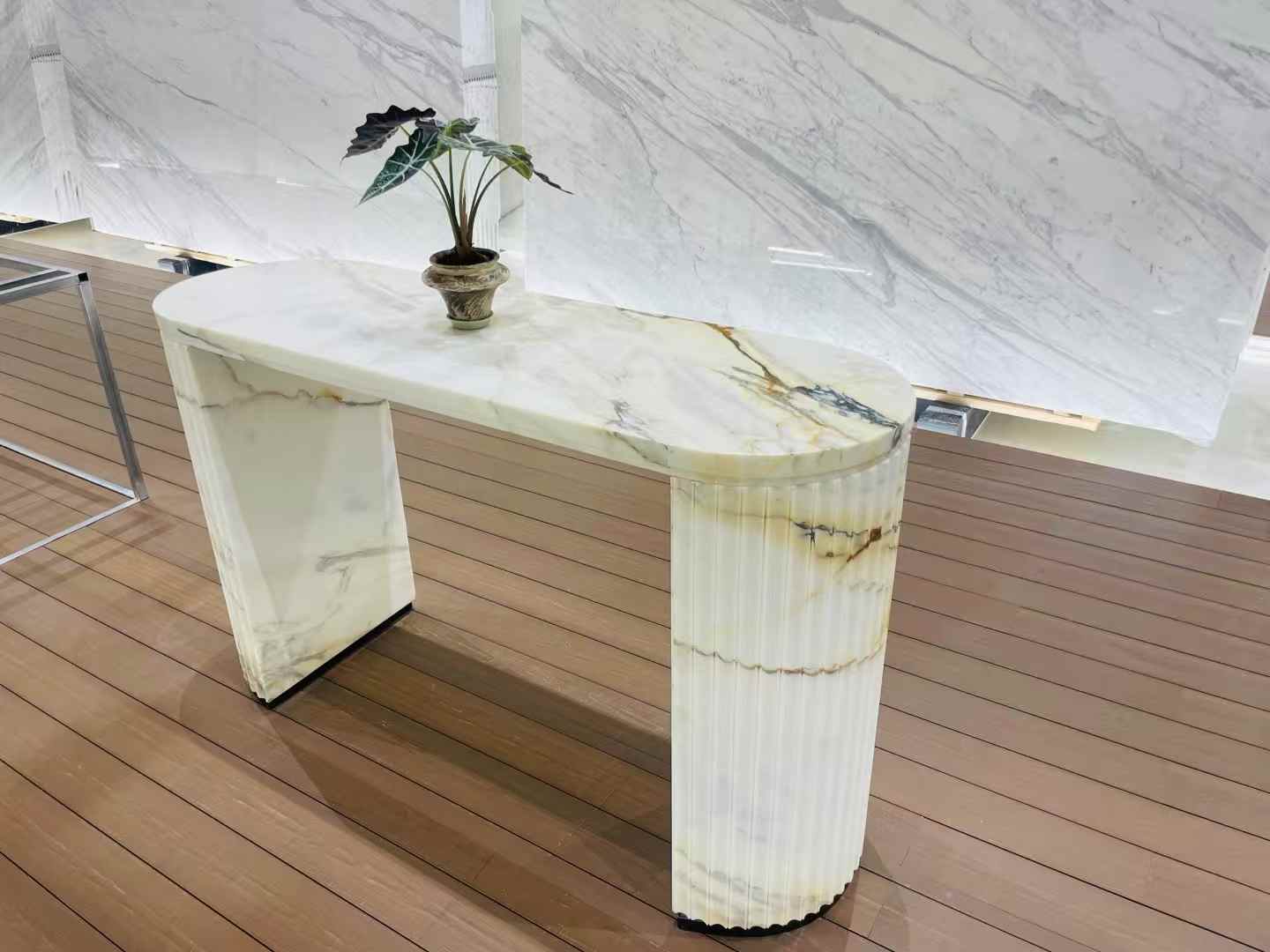 paonazzo marble console tables