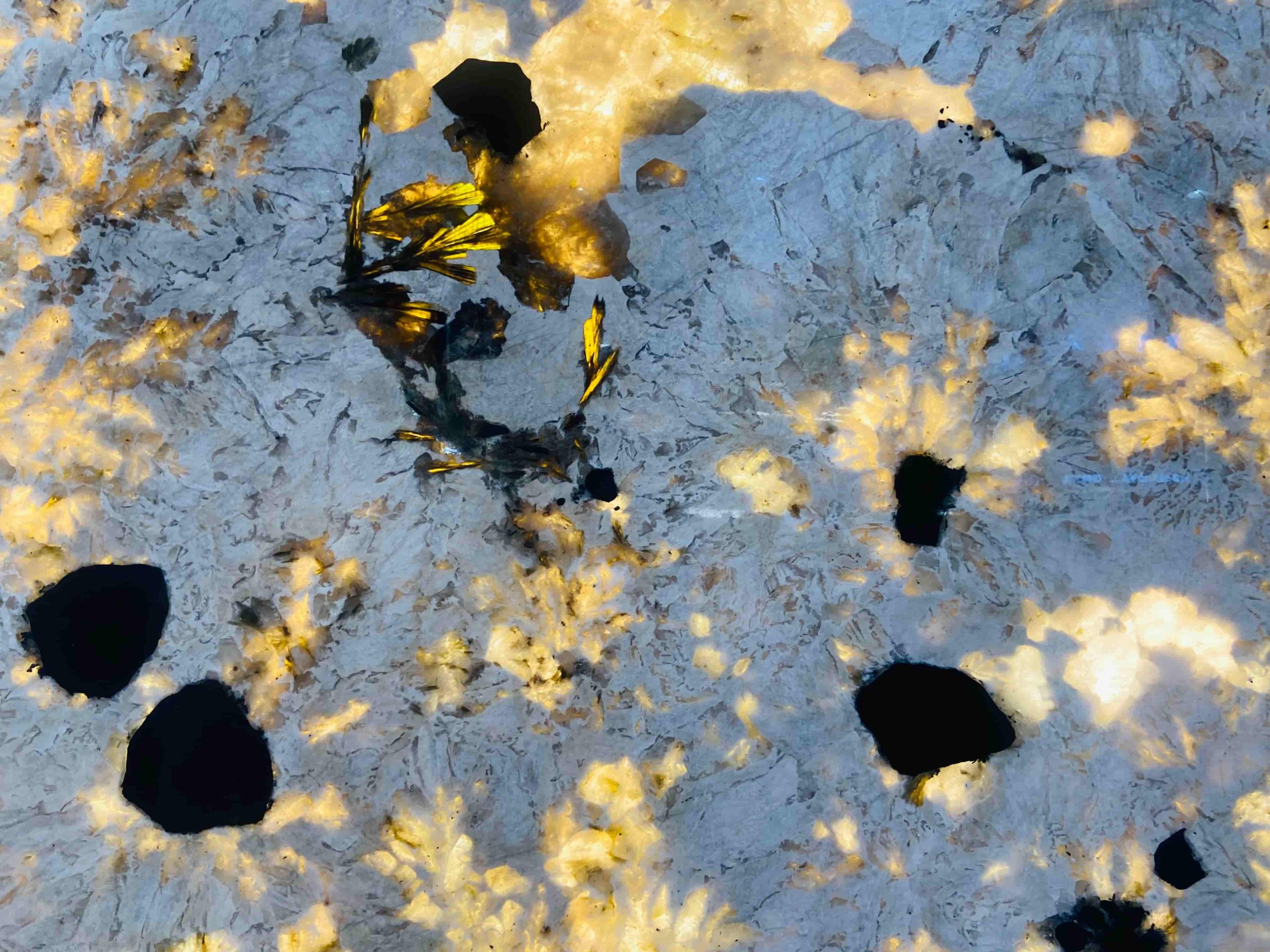 Backlight Patagonia Granite Accent Wall