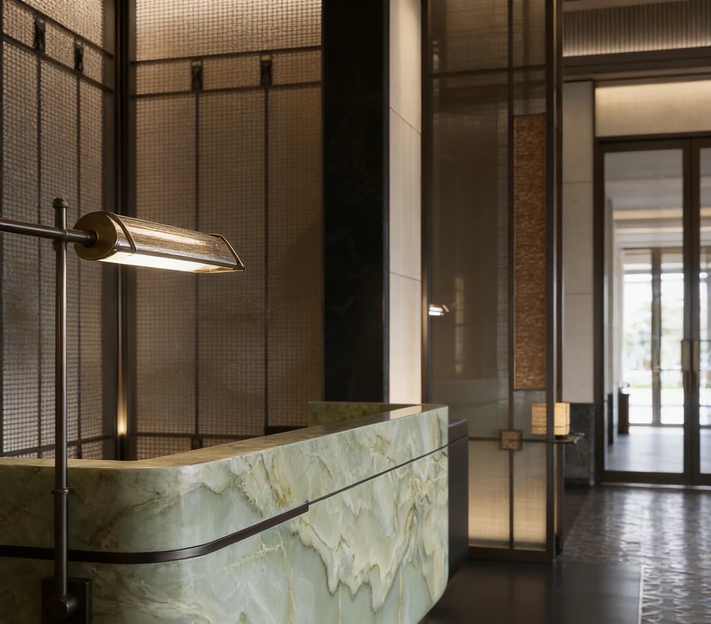 pure green onyx onyx reception